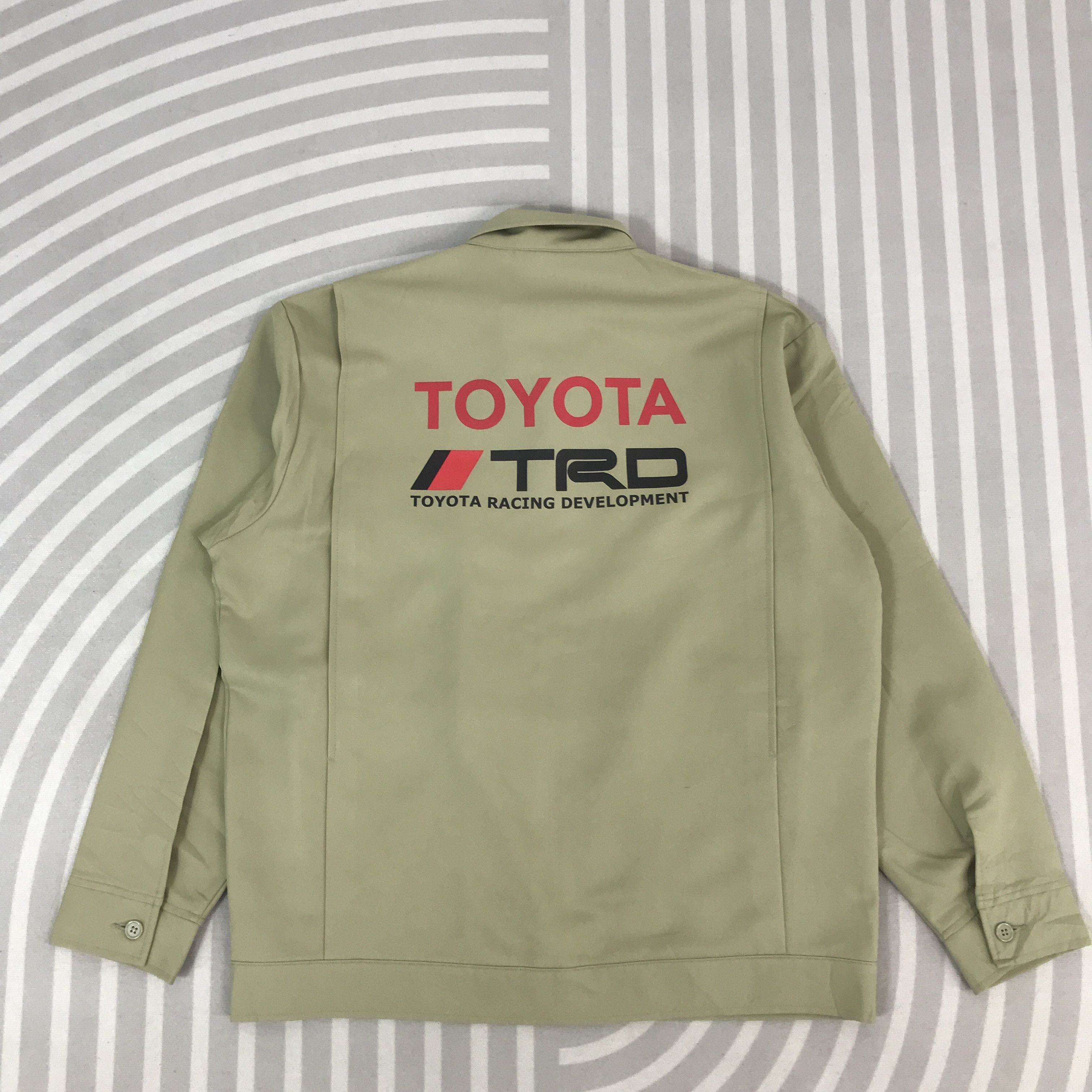 Japanese Brand Vintage Toyota TRD Racing Tram custom Jacket K67B10 Size US L / EU 52-54 / 3 - 1 Thumbnail