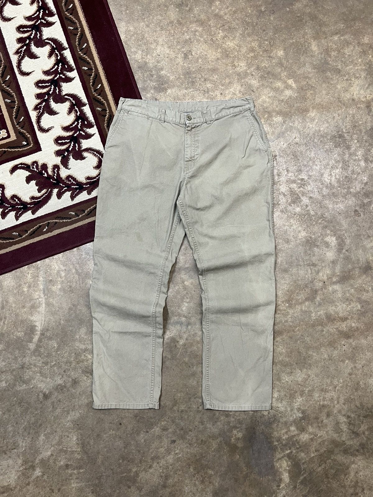 Patagonia × Vintage Y2K Patagonia Tan Hiking Gorpcore Chino Pants Size US 38 / EU 54 - 5 Thumbnail
