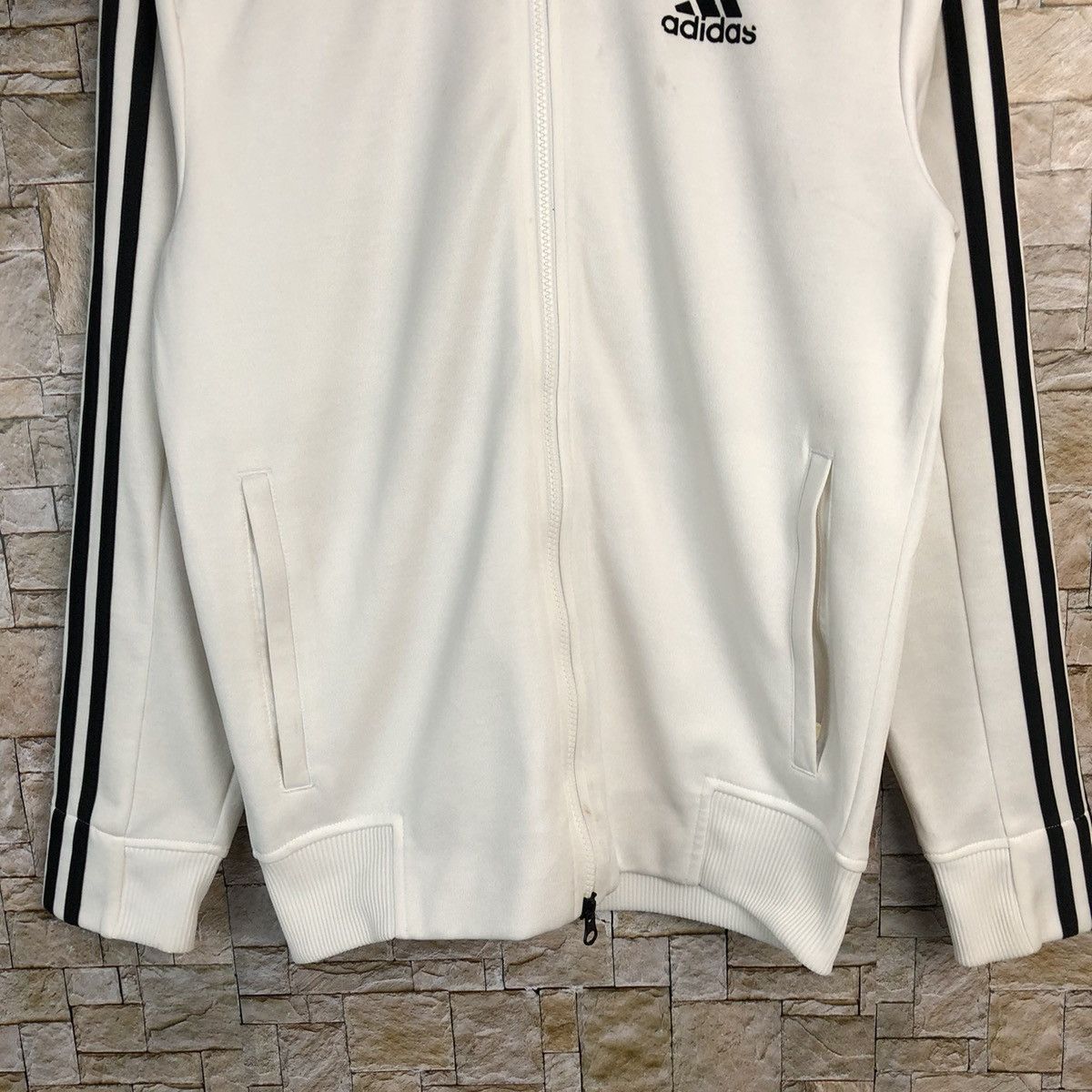 Adidas Adidas White Sweatshirt #A251 Size US M / EU 48-50 / 2 - 3 Thumbnail
