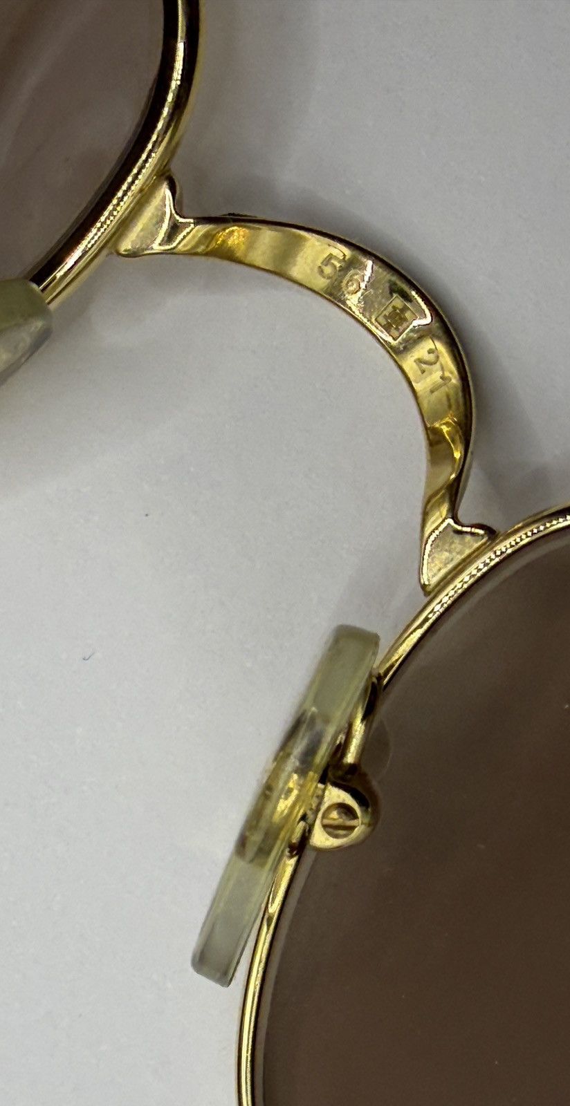Cartier Cartier Cercle Fin Vesta Or sunglasses Size ONE SIZE - 13 Thumbnail