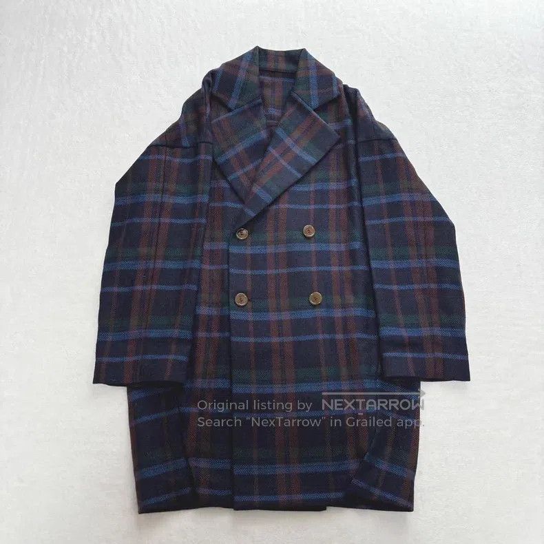 Vivienne Westwood Vivienne Westwood Tartan double-breasted woolen coat Size US M / EU 48-50 / 2 - 1 Thumbnail