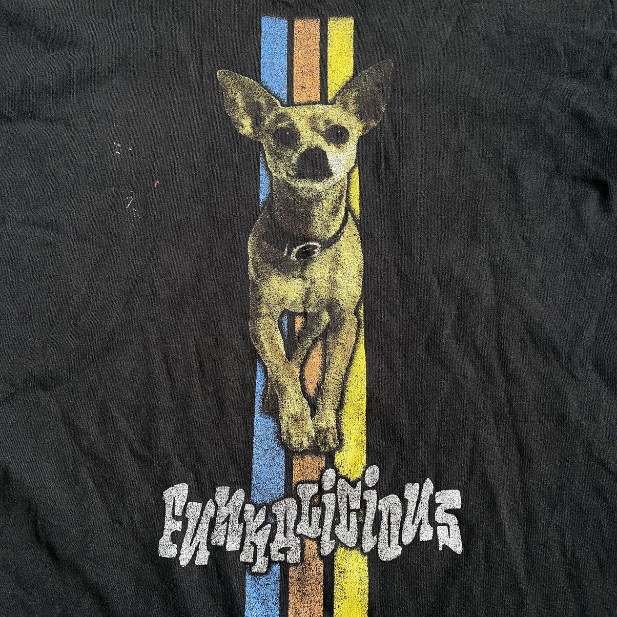 Band Tees × Vintage VINTAGE FUNKADELIC BAND FUNKADELICIOUS DOG PRINT T SHIRT Size US L / EU 52-54 / 3 - 2 Thumbnail