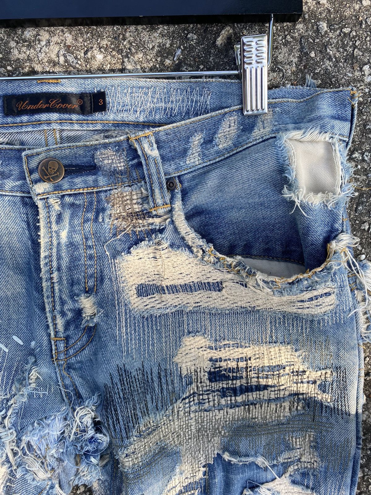 Undercover Undercover Aw2005 Arts & Crafts 85 Denim Size US 32 / EU 48 - 21 Thumbnail