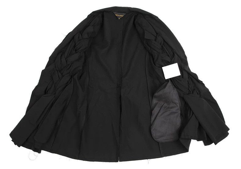 Comme des Garcons Comme Des Garcons Black Retro Braid Woven Suit Top Size M / US 6-8 / IT 42-44 - 4 Thumbnail