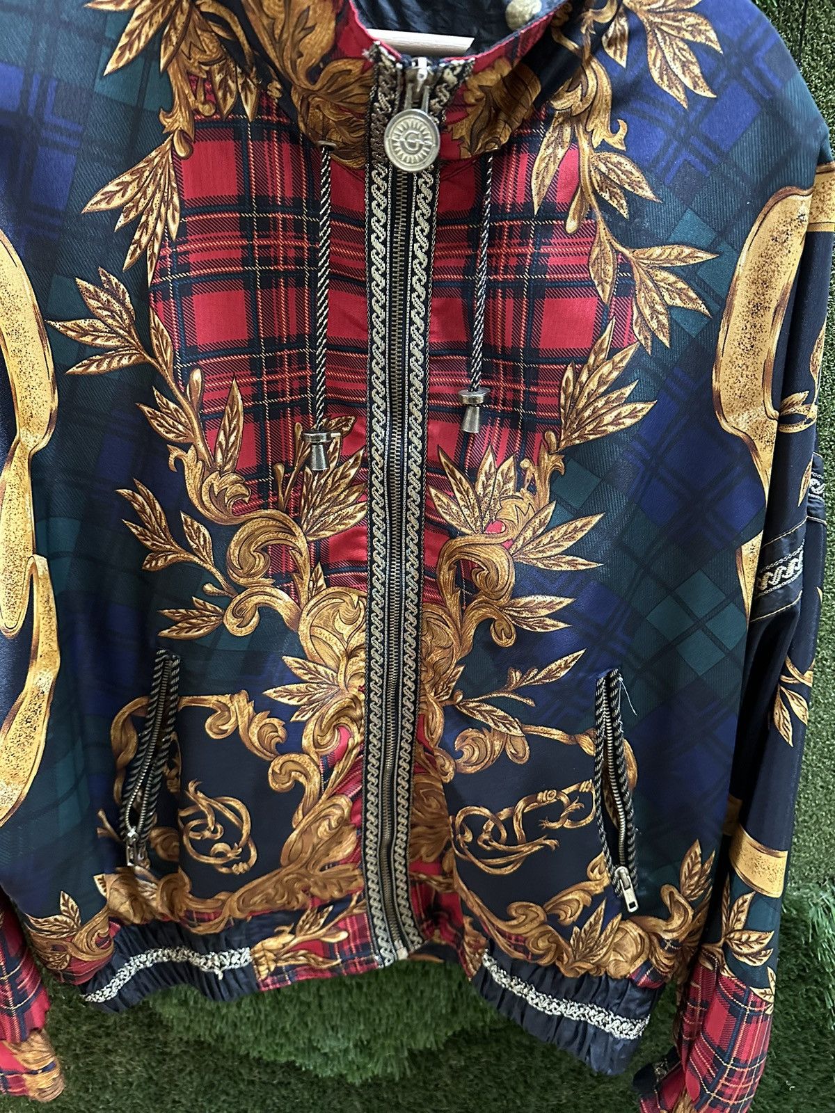 Vintage Vintage All Over Print Zip-up Light Jacket Large Size US L / EU 52-54 / 3 - 5 Thumbnail