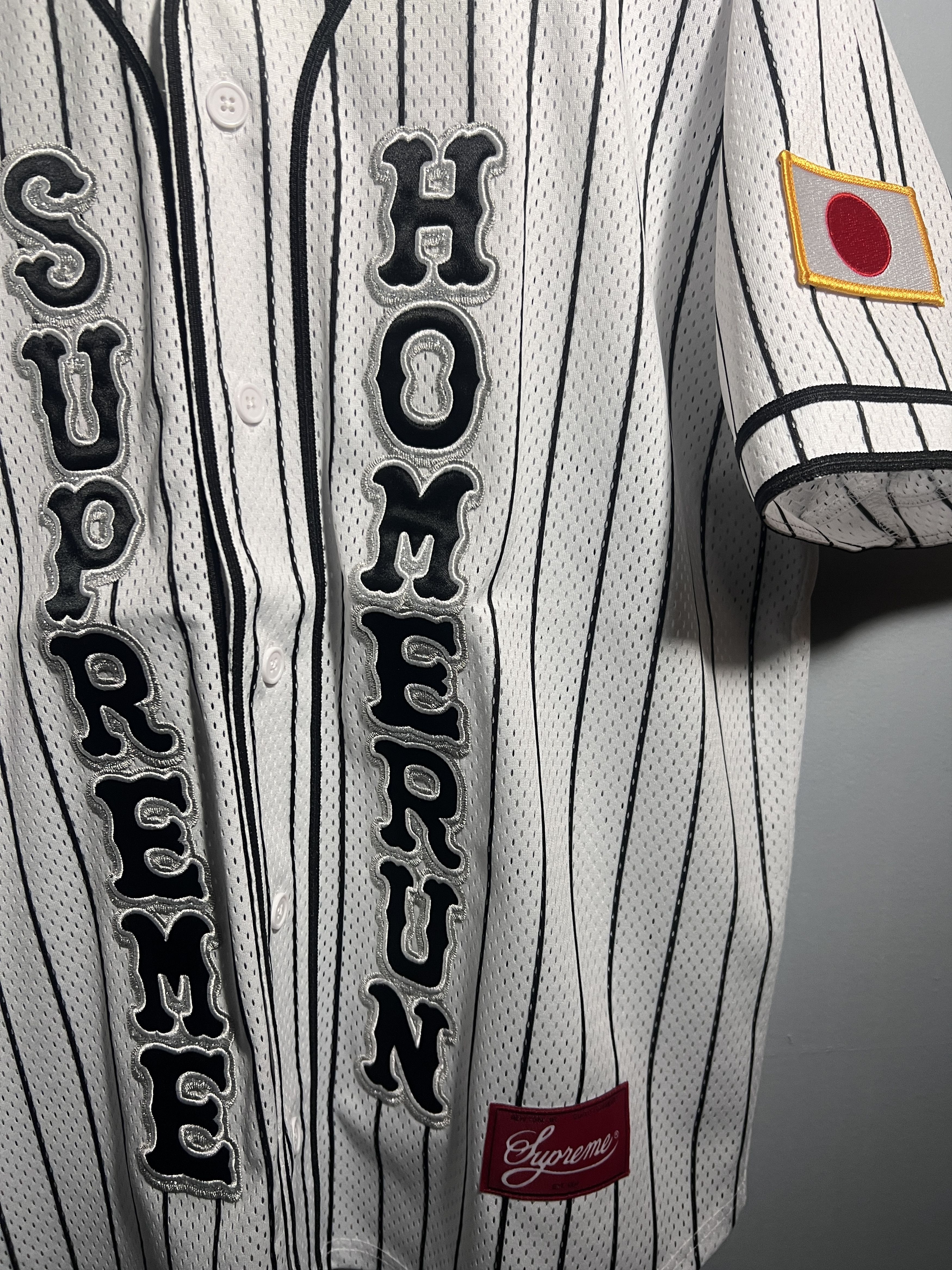 Supreme HOMERUN TOKYO BASEBALL JERSEY Size US M / EU 48-50 / 2 - 4 Thumbnail