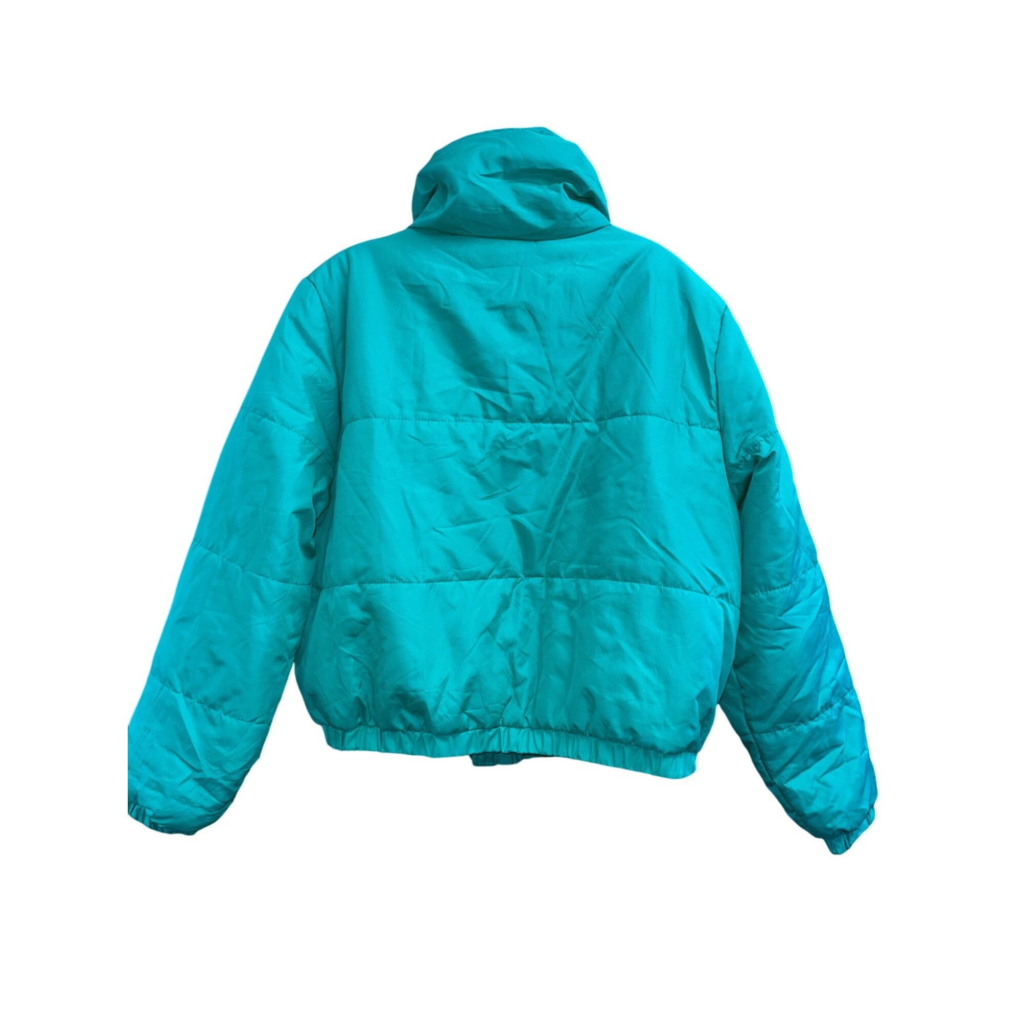 Other Large Women Long Sleeve Zip-up Puffer Jacket Size L / US 10 / IT 46 - 4 Thumbnail