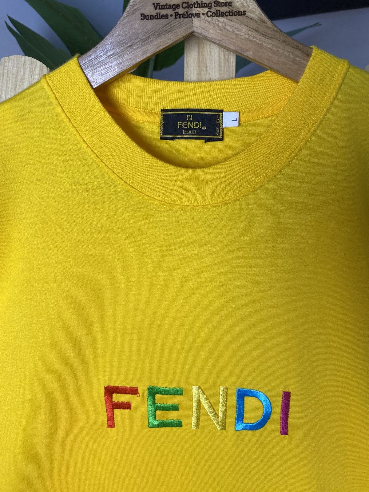 Fendi RARE Shirt FENDI Made In Italy Size US L / EU 52-54 / 3 - 2 Thumbnail
