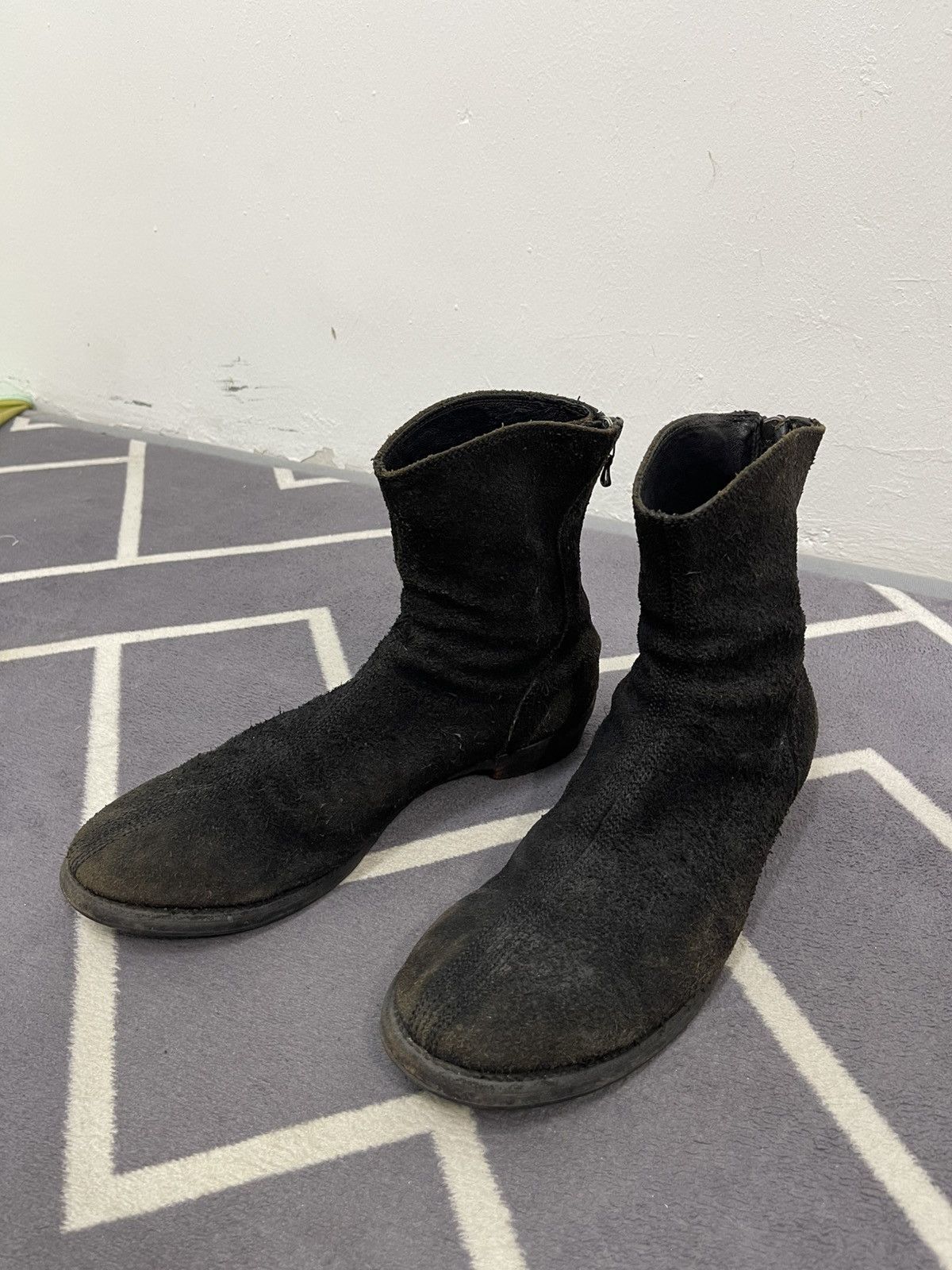 Julius Julius 7 Engineered Boot Suede margiela visvim guidi ann dem Size US 10.5 / EU 43-44 - 1 Thumbnail