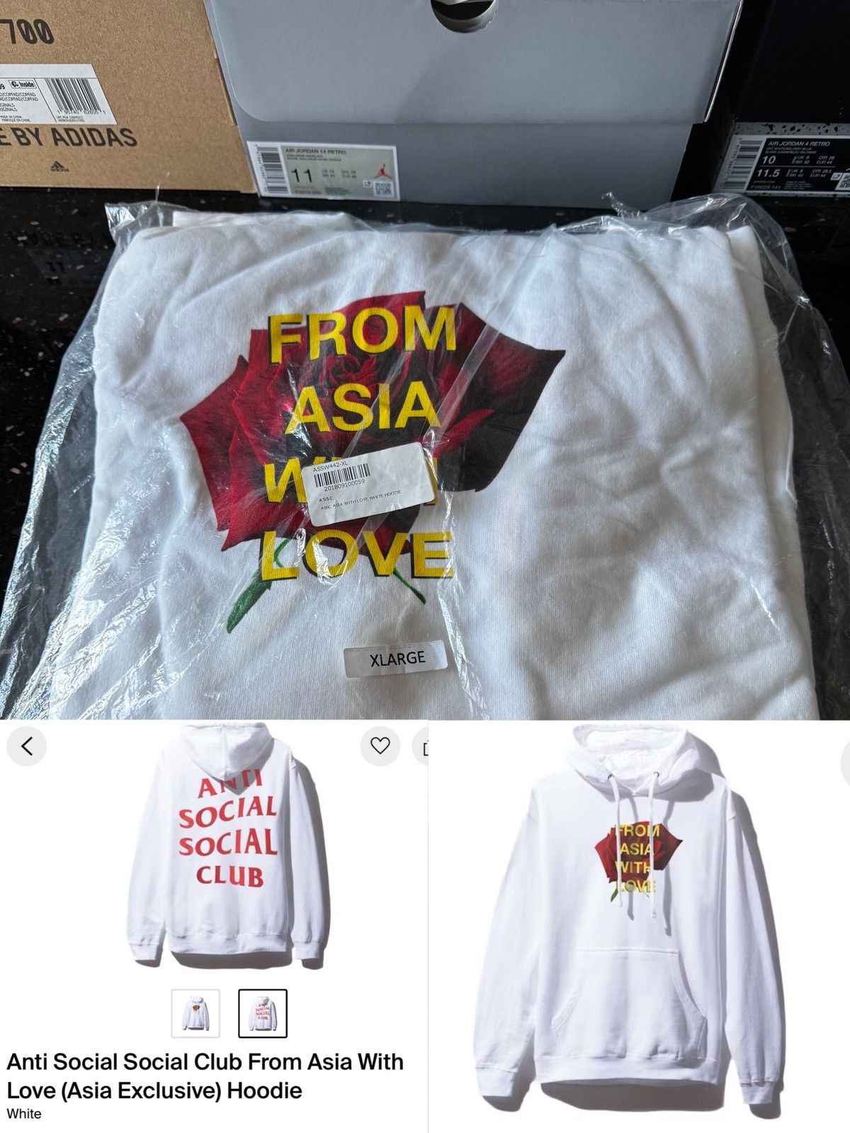 Anti Social Social Club Anti Social Social Club Size US XL / EU 56 / 4 - 1 Thumbnail
