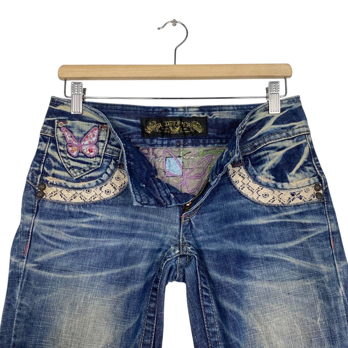 Japanese Brand Red Pepper flare denim japan Size 26" / US 2 / IT 38 - 15 Thumbnail