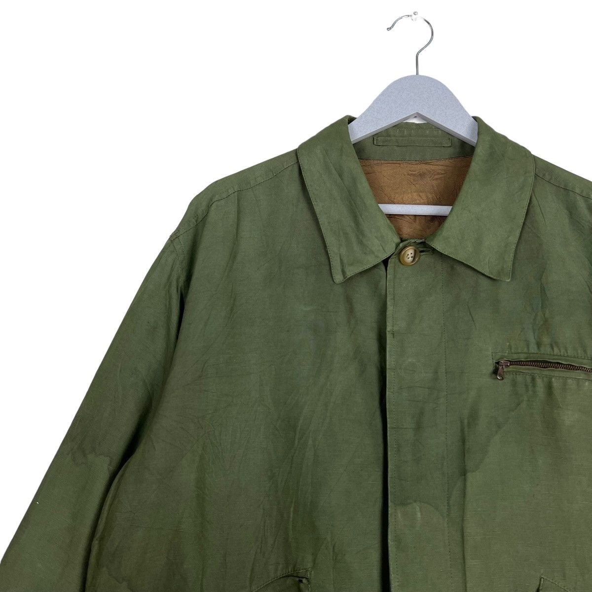 Alfred Dunhill 🔥 VINTAGE DUNHILL HGTONE SILK LINEN JACKET MADE IN ITALY Size US M / EU 48-50 / 2 - 7 Thumbnail