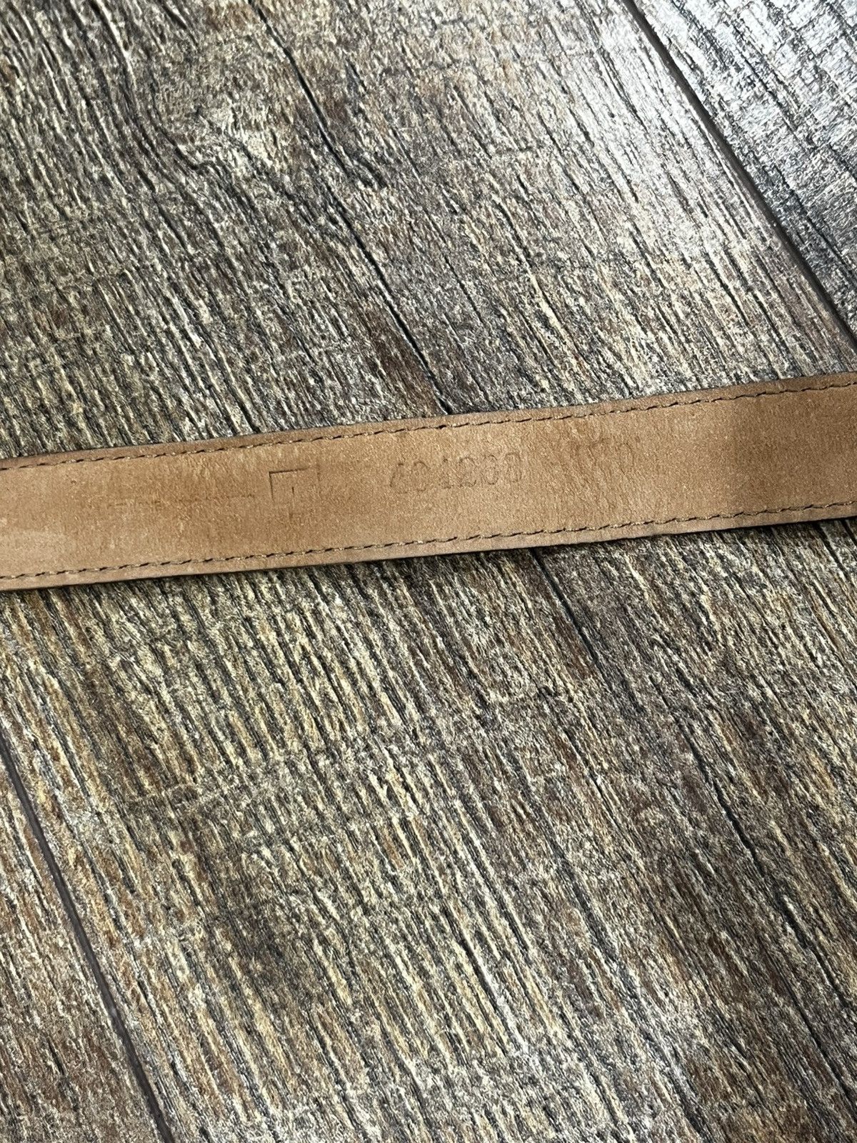 Moschino VTG 90s Moschino Redwall Heart Buckle Furry Leather Belt S/M Size ONE SIZE - 6 Thumbnail
