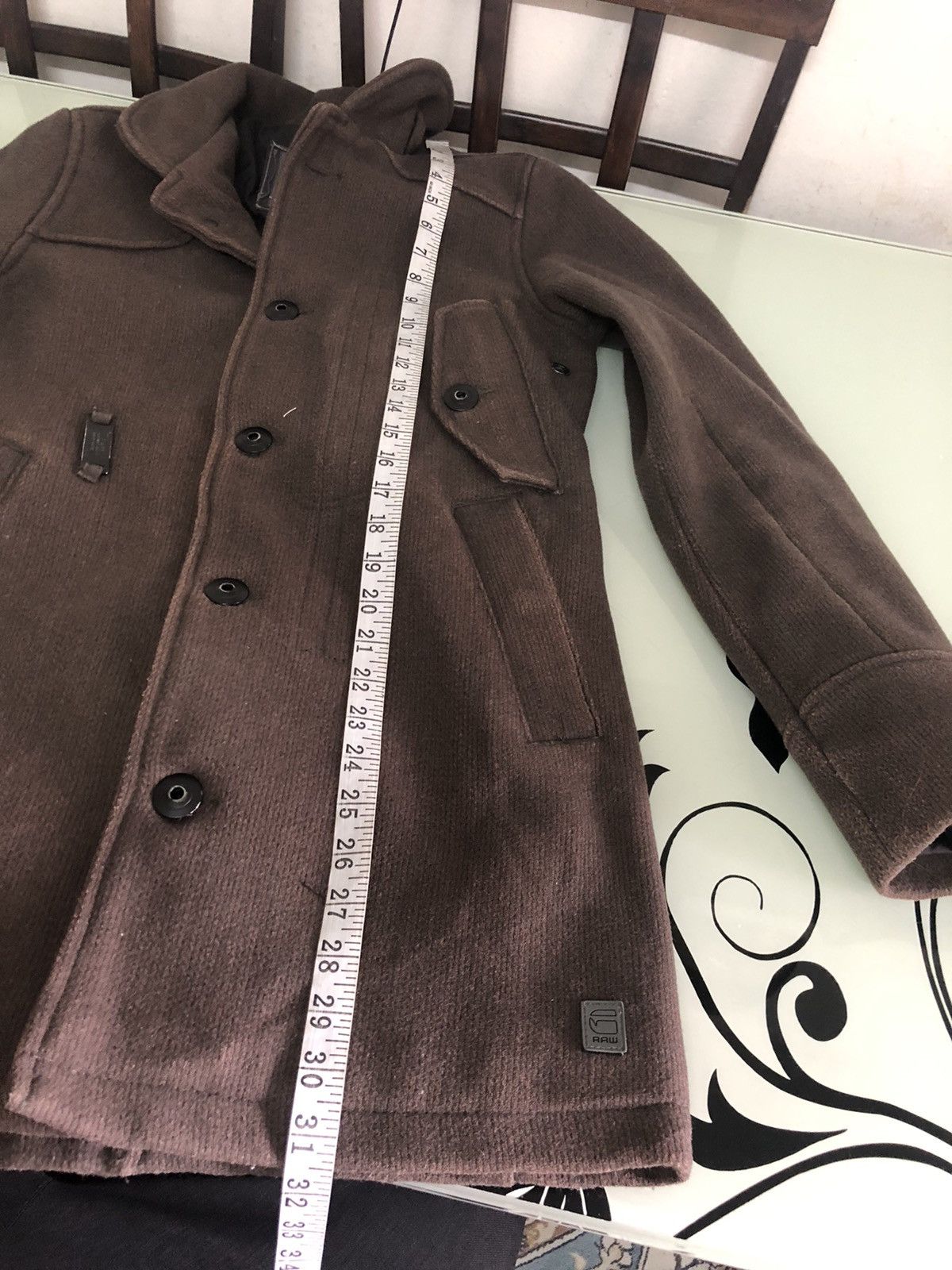 G-Star G-Star Raw Denim Decoy Wool Garber Heavy Trench Coat Size US S / EU 44-46 / 1 - 17 Thumbnail