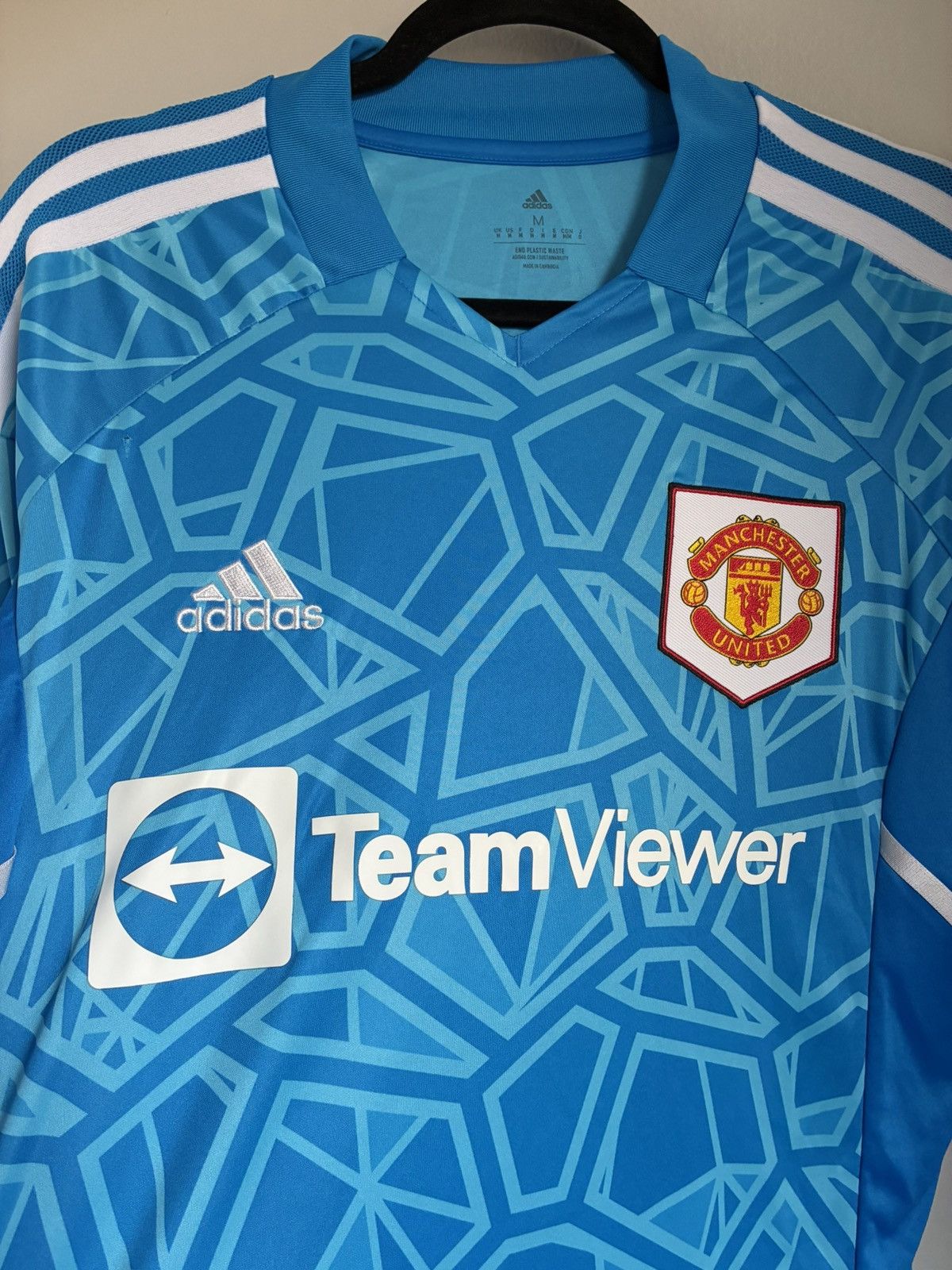 Adidas Adidas Manchester United Jersey football soccer Longsleeve Size US M / EU 48-50 / 2 - 2 Thumbnail