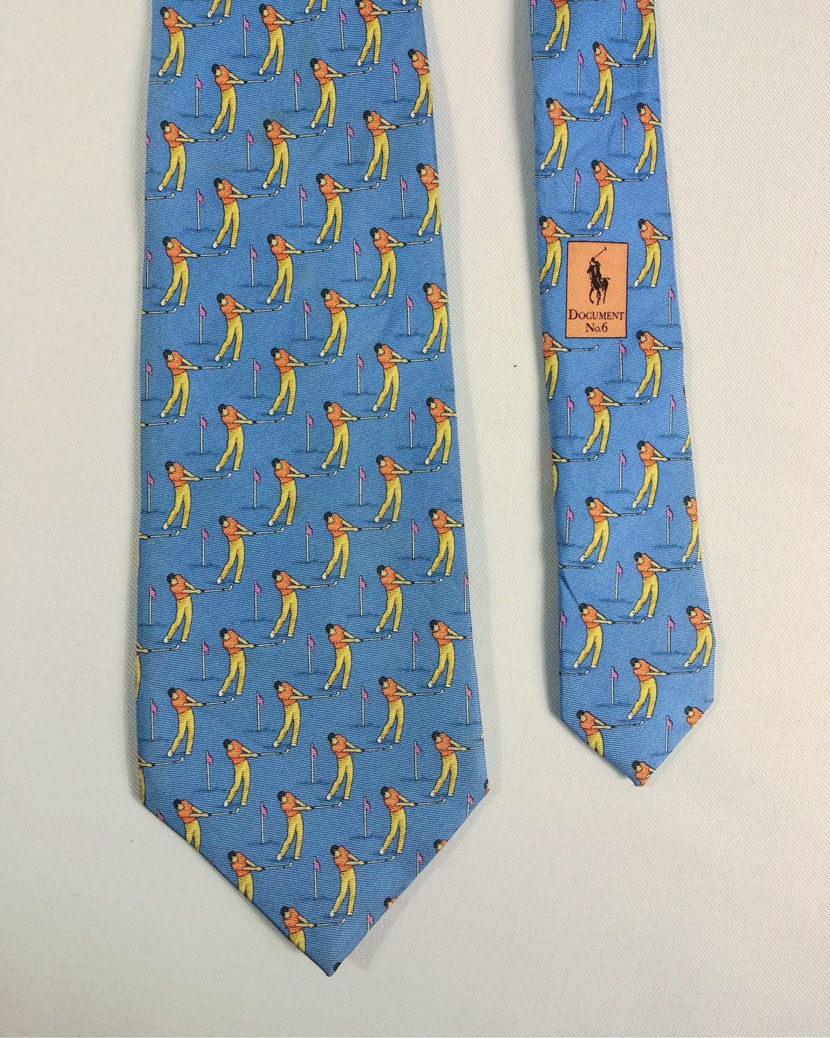 Polo Ralph Lauren Rare Vintage Polo Ralph Lauren Silk Tie Made in Italy Size ONE SIZE - 3 Thumbnail
