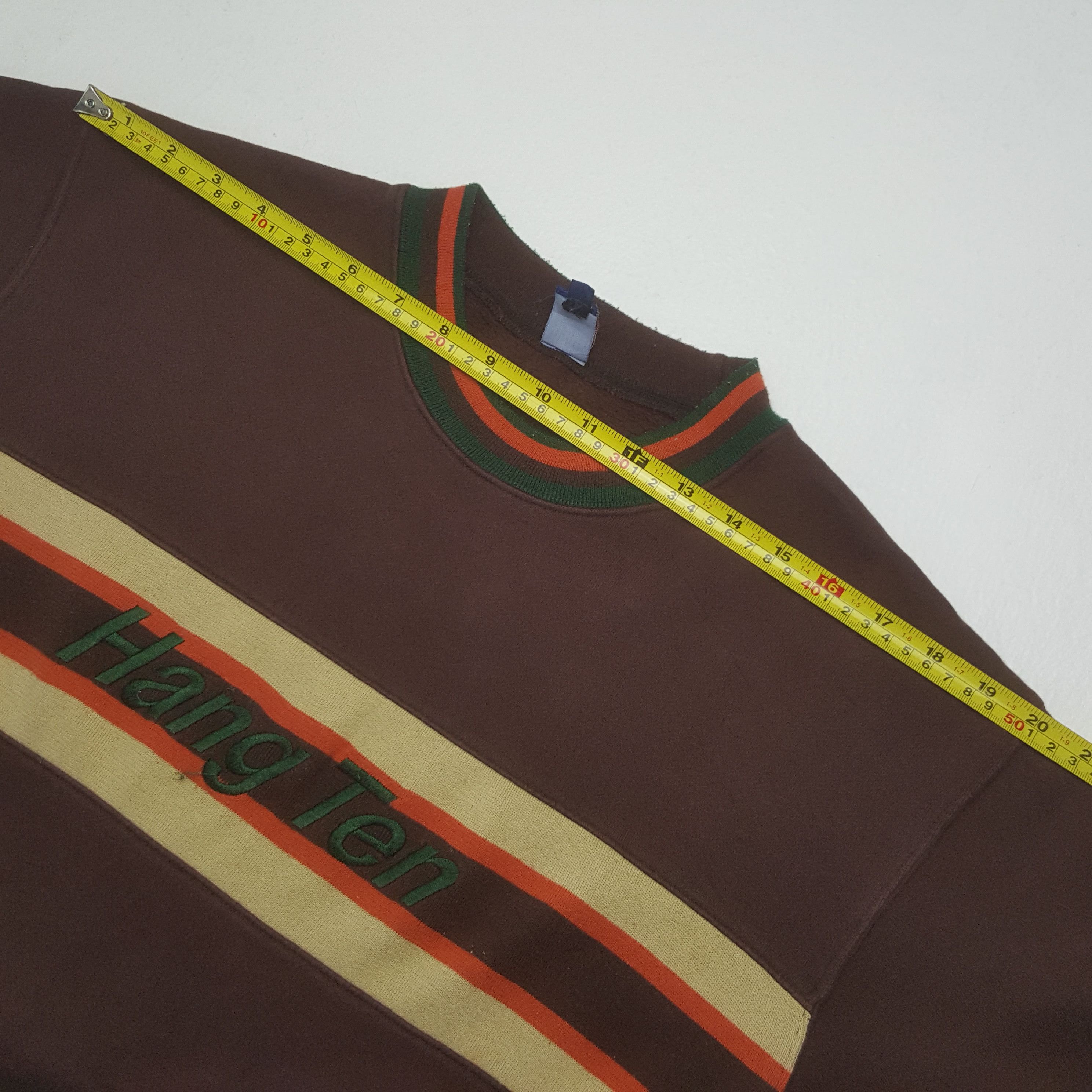 Hang Ten Vintage Hang Ten Surfing Style Sweatshirt C315N8 Size US S / EU 44-46 / 1 - 5 Thumbnail