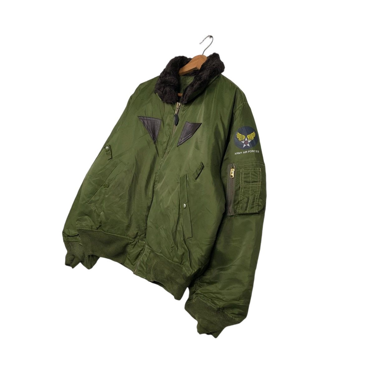 Vintage 🔥VINTAGE BOMBER JACKET MILITARY XENON AIR FORCE US NAVY Size US M / EU 48-50 / 2 - 4 Thumbnail