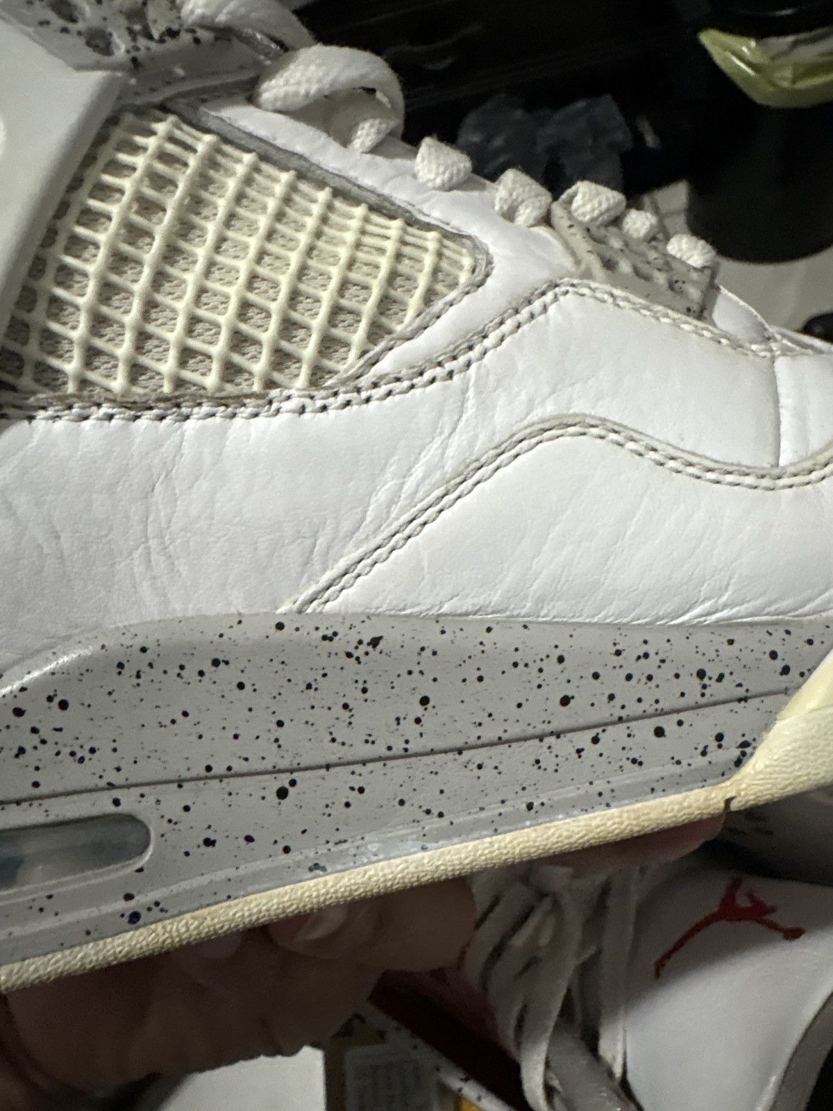 Jordan Brand Jordan 4 White Oreo Size US 10 / EU 43 - 12 Thumbnail