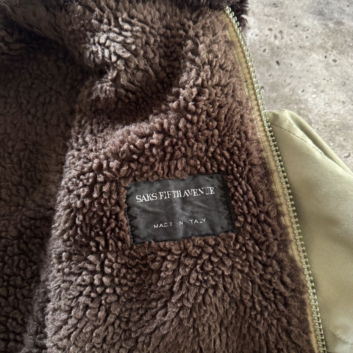 Saks Fifth Avenue Vintage Flight Jacket Size US M / EU 48-50 / 2 - 4 Thumbnail