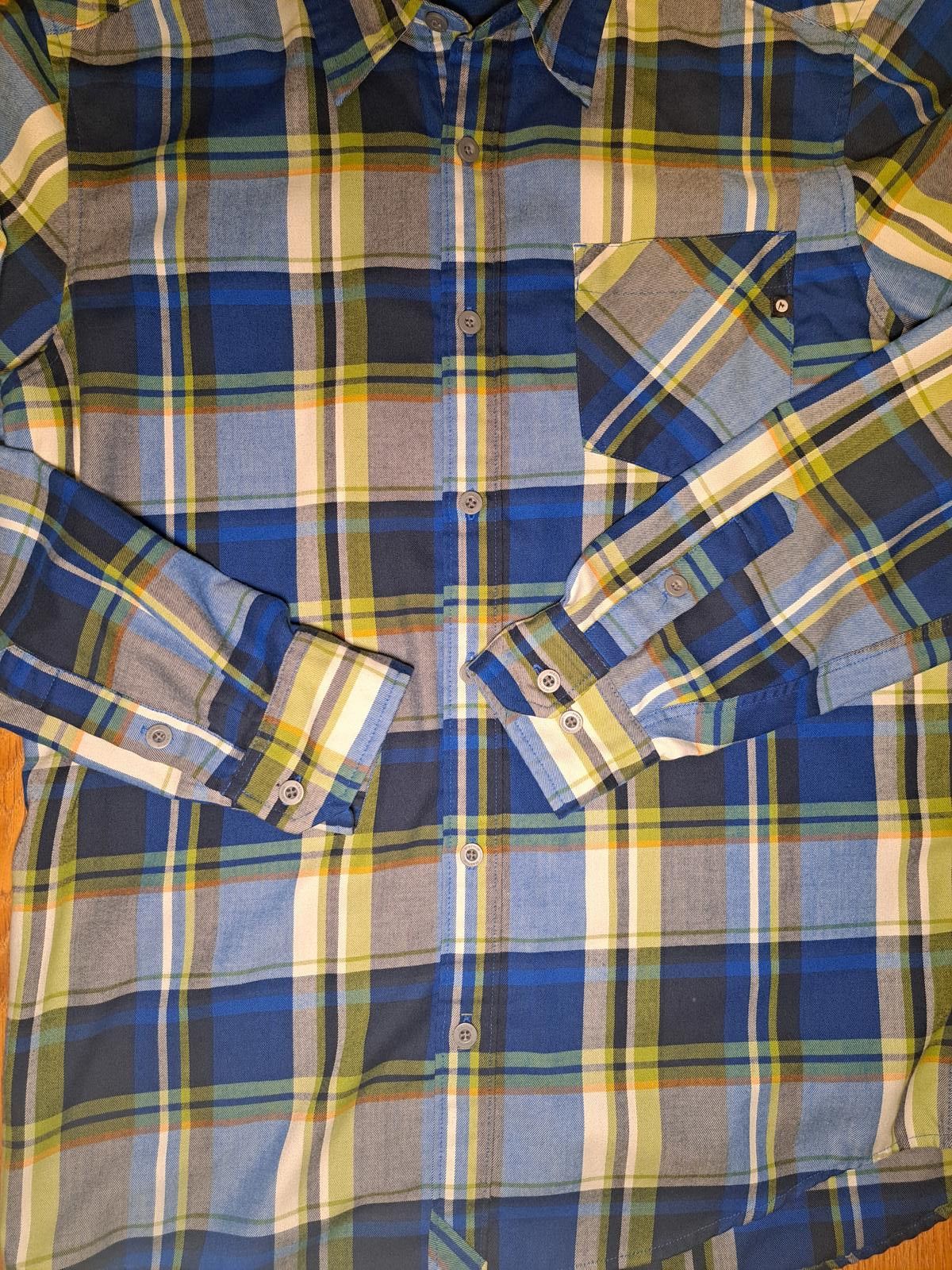 Marmot Marmot Button Up Shirt Mens Medium Multicolor Plaid Size US M / EU 48-50 / 2 - 7 Thumbnail