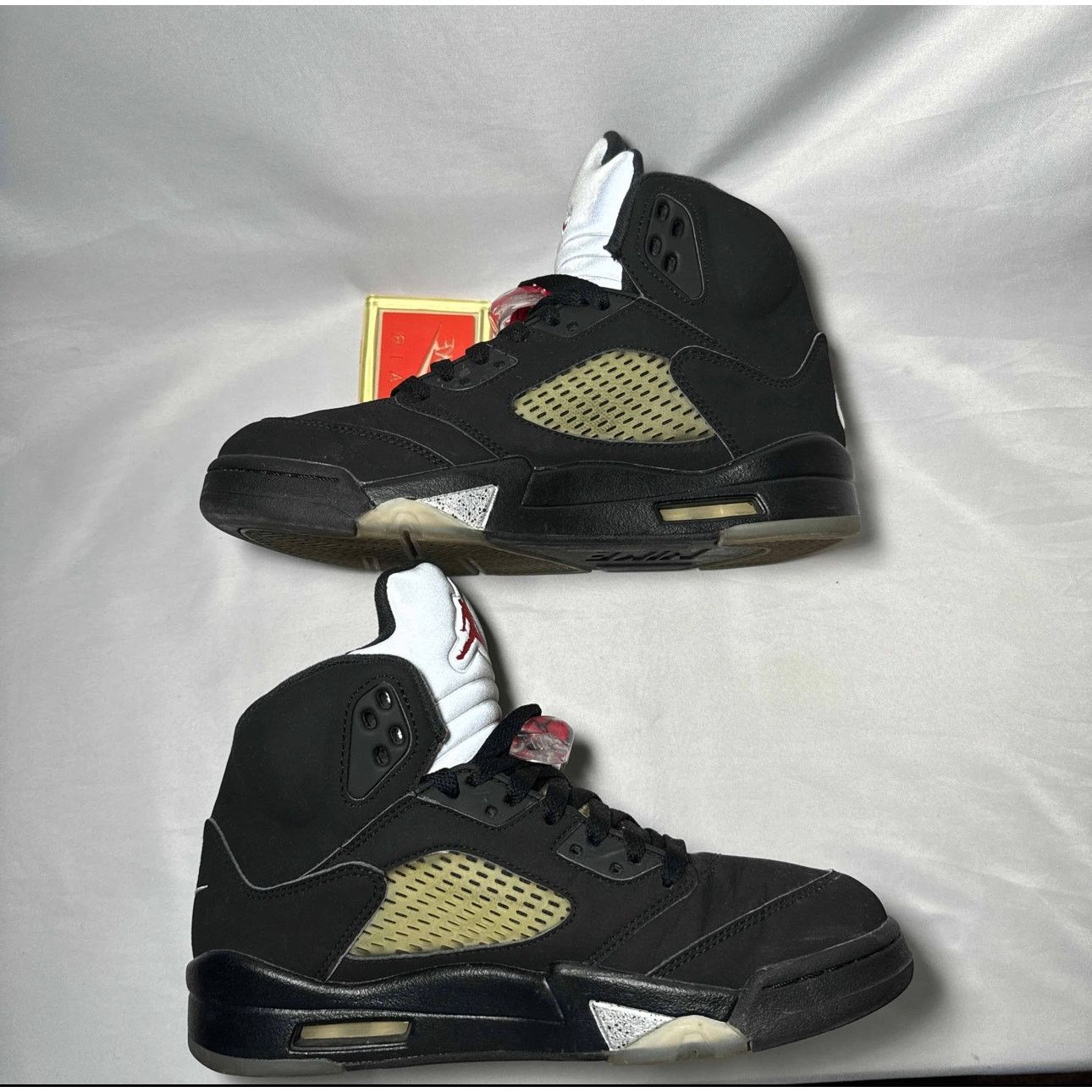 Jordan Brand × Nike Size 7 - Nike Air Jordan 5 Retro OG Black Metallic 2016 Size US 7 / EU 40 - 3 Thumbnail