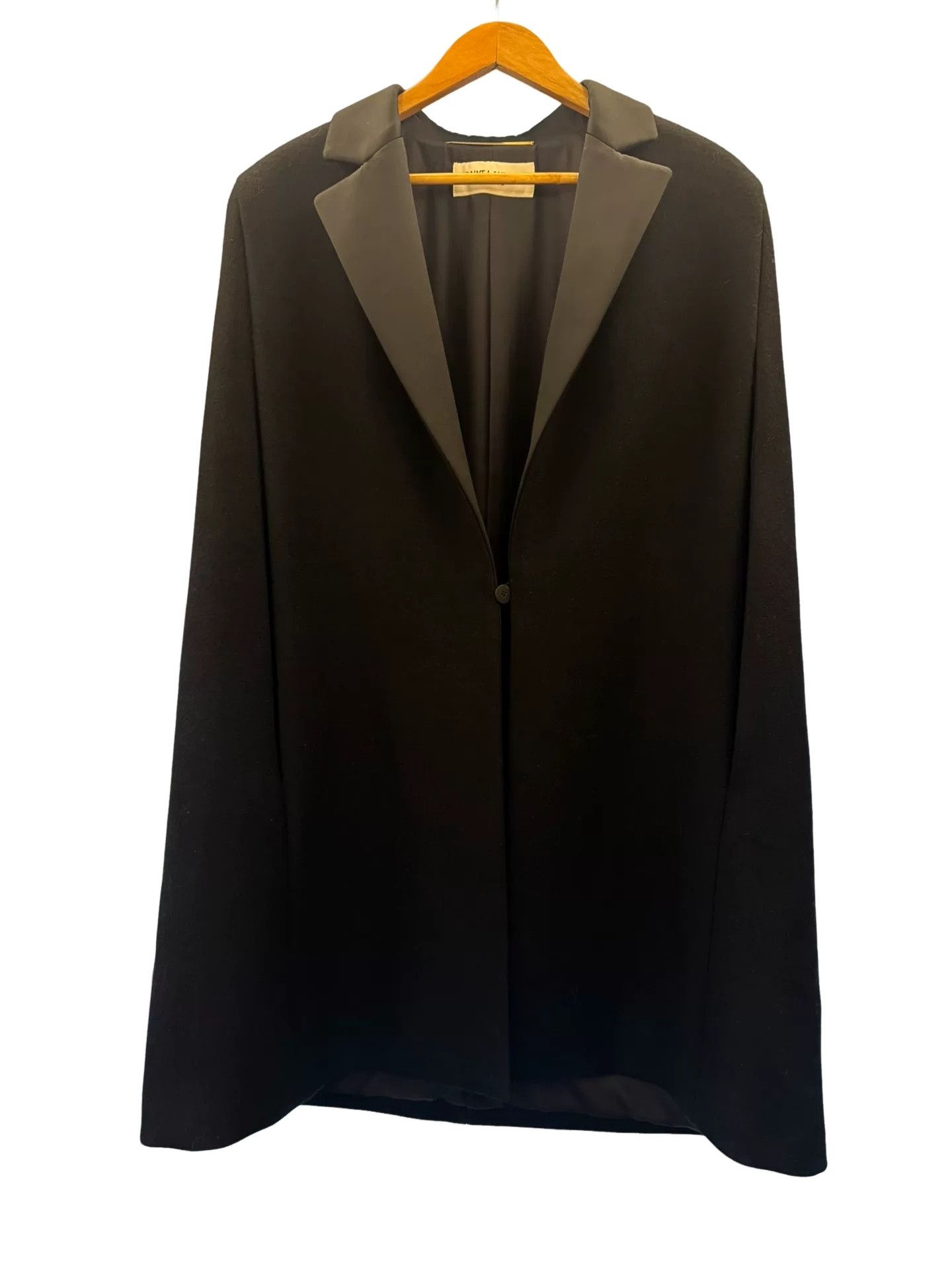 Saint Laurent Paris Saint Laurent Wool Cape Coat Size 36 Size XS / US 0-2 / IT 36-38 - 1 Thumbnail