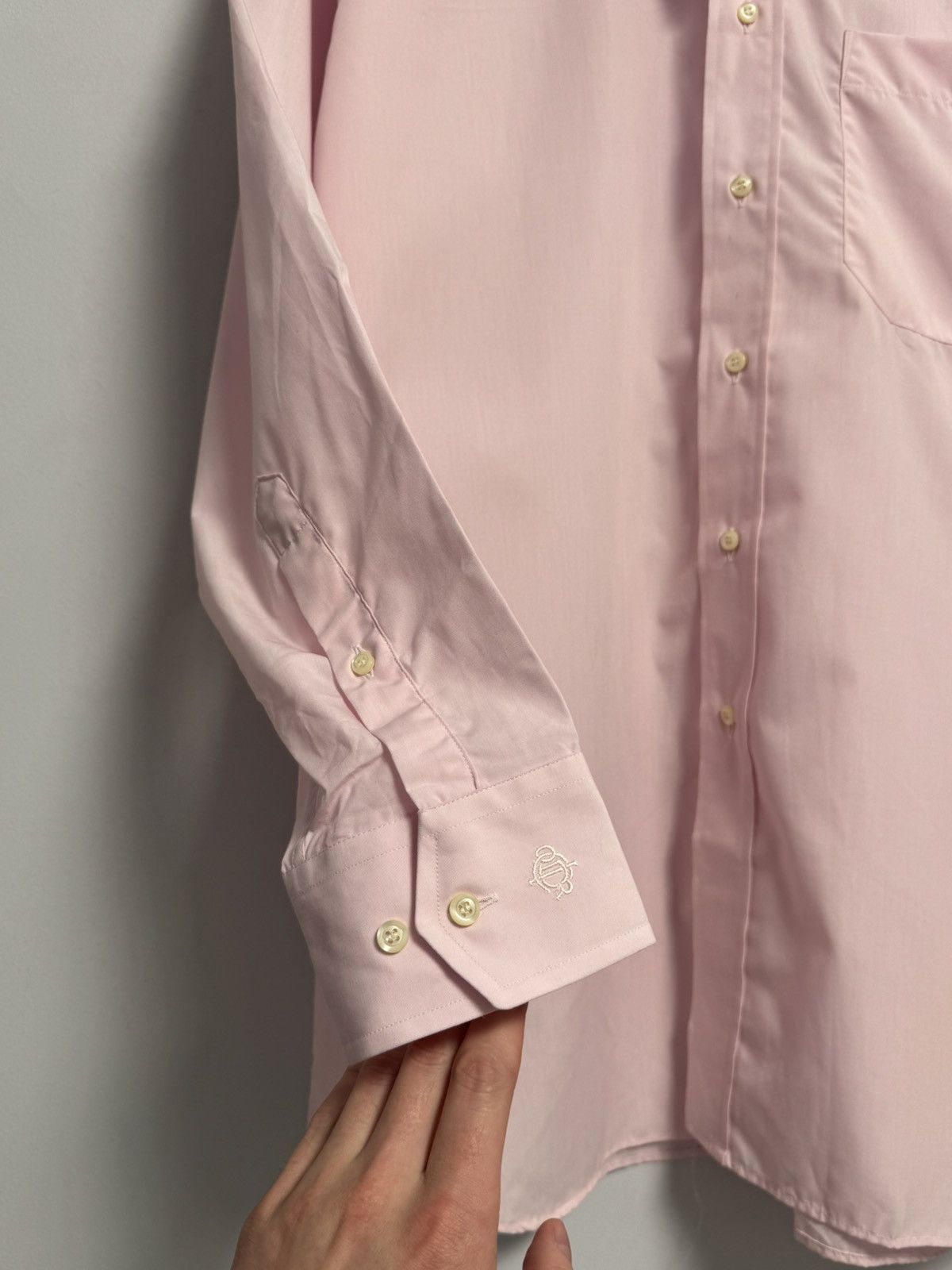 Christian Dior Monsieur Christian Dior Jeune Homme Light Pink Button Up Long Sleeve Size US XL / EU 56 / 4 - 9 Thumbnail