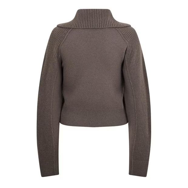 Lanvin o1g2r1mq1024 Sweaters in Brown Size S / US 4 / IT 40 - 2 Thumbnail
