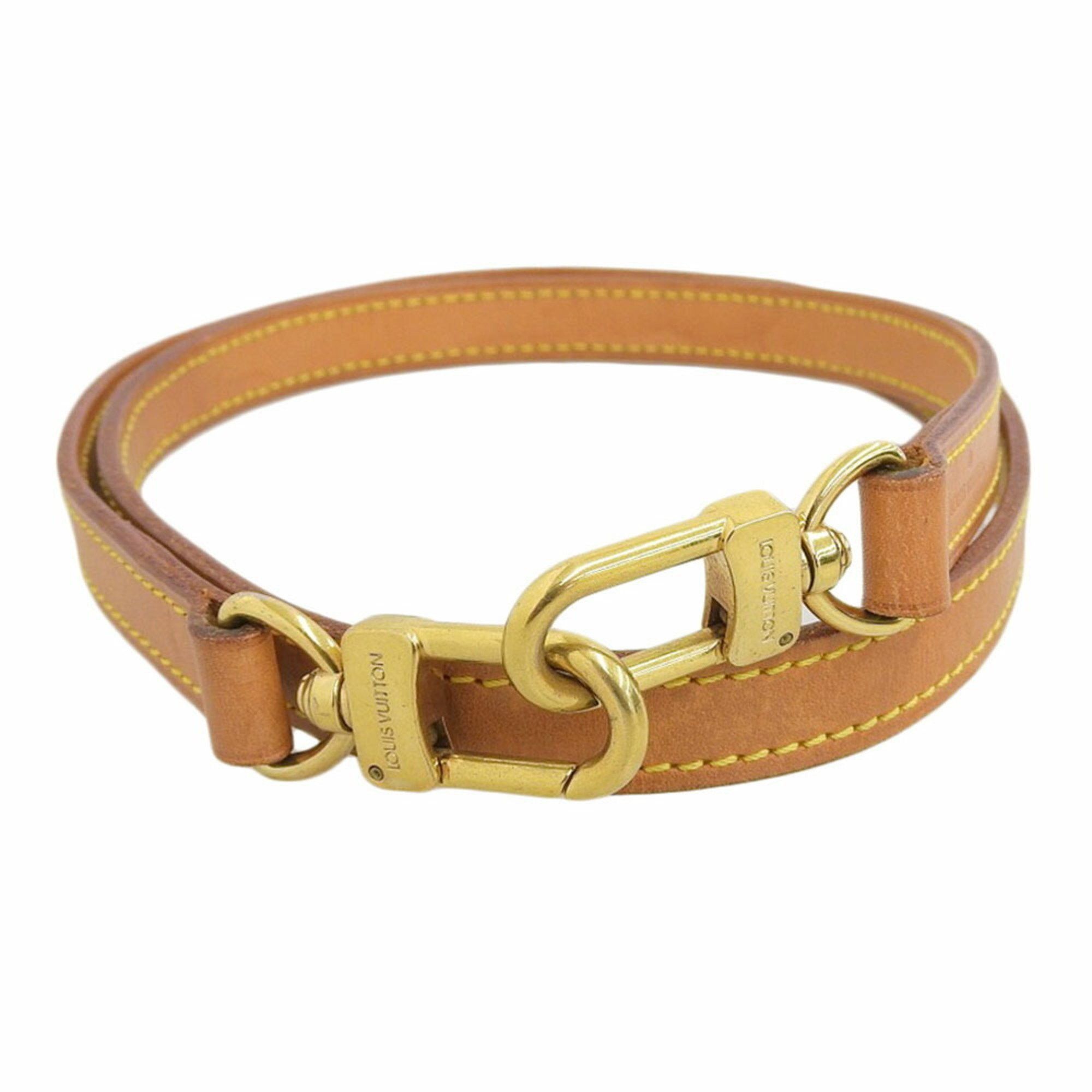 Louis Vuitton Shoulder Strap Bag in Beige, Women's