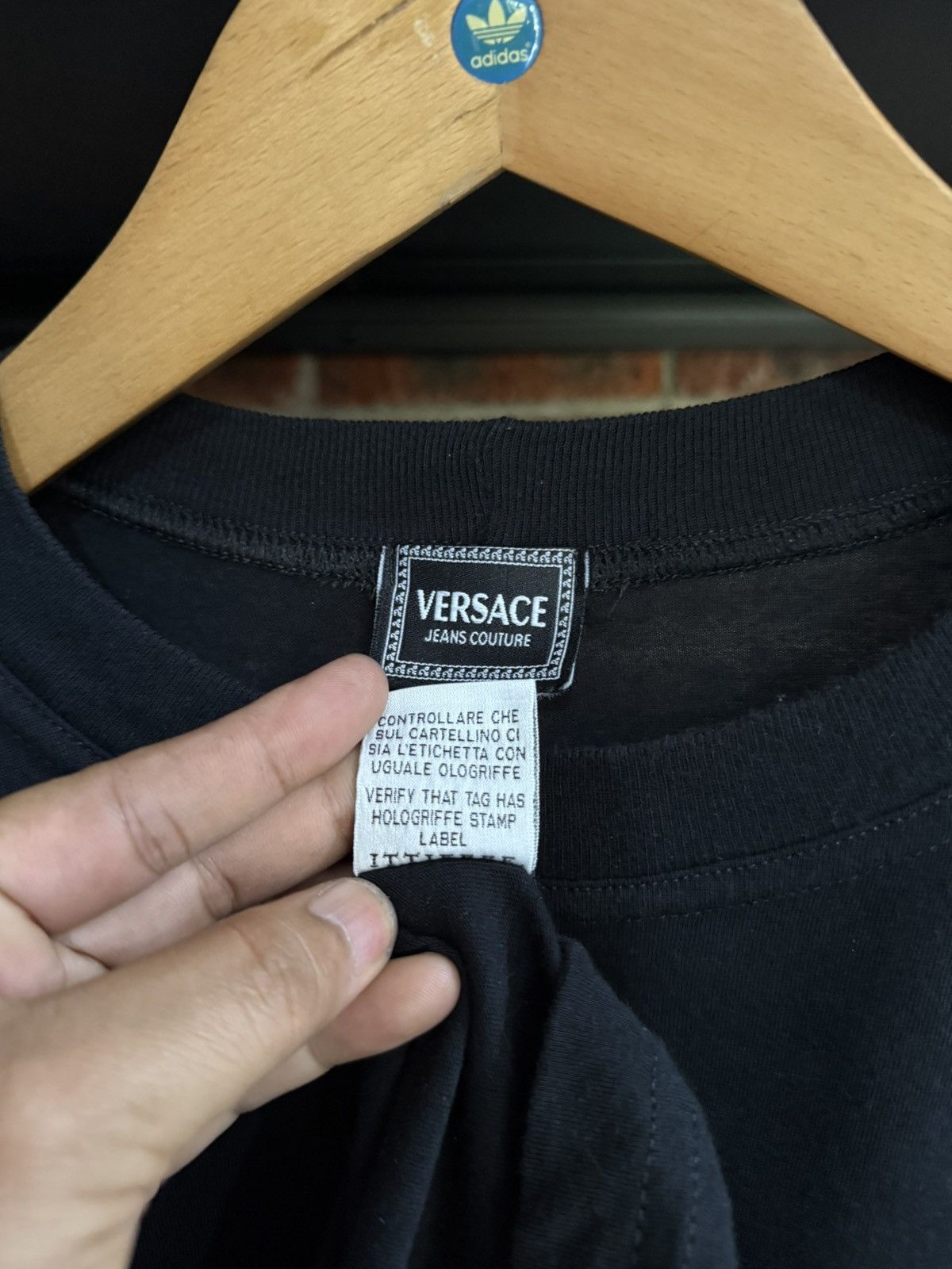 Versace Jeans Couture Vintage Versace Jeans Couture Photo Tee Sun Faded Size US XL / EU 56 / 4 - 9 Thumbnail