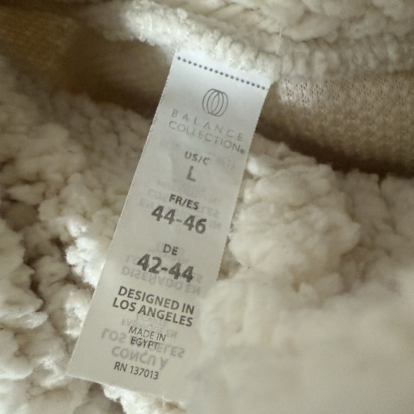 Other Balance Collection Sweater Pullover Pockets Sherpa Gorpcore Size L / US 10 / IT 46 - 3 Thumbnail