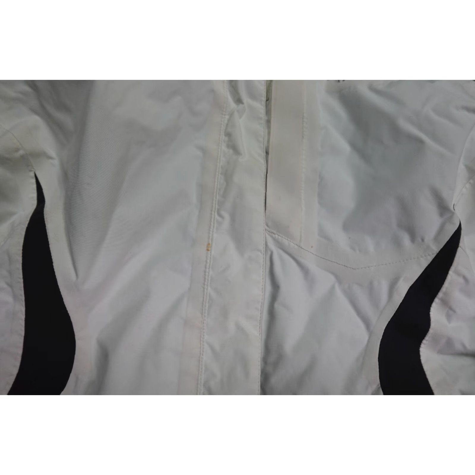 The North Face VINTAGE The North Face Jacket Womens L White Hooded Wind-Resistant Rain Coat Size L / US 10 / IT 46 - 4 Thumbnail