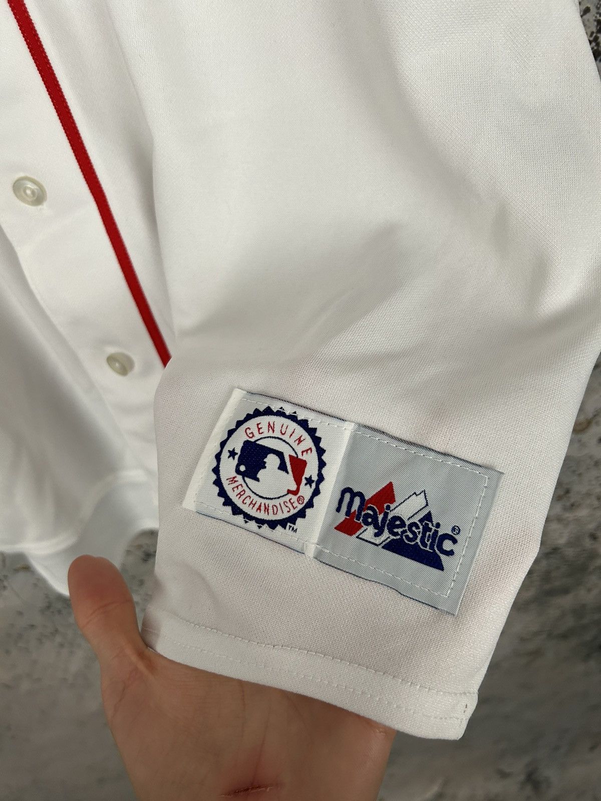 MLB Vintage Boston Red Sox MLB Jersey Shirt 90s Made in USA Size US XL / EU 56 / 4 - 5 Thumbnail