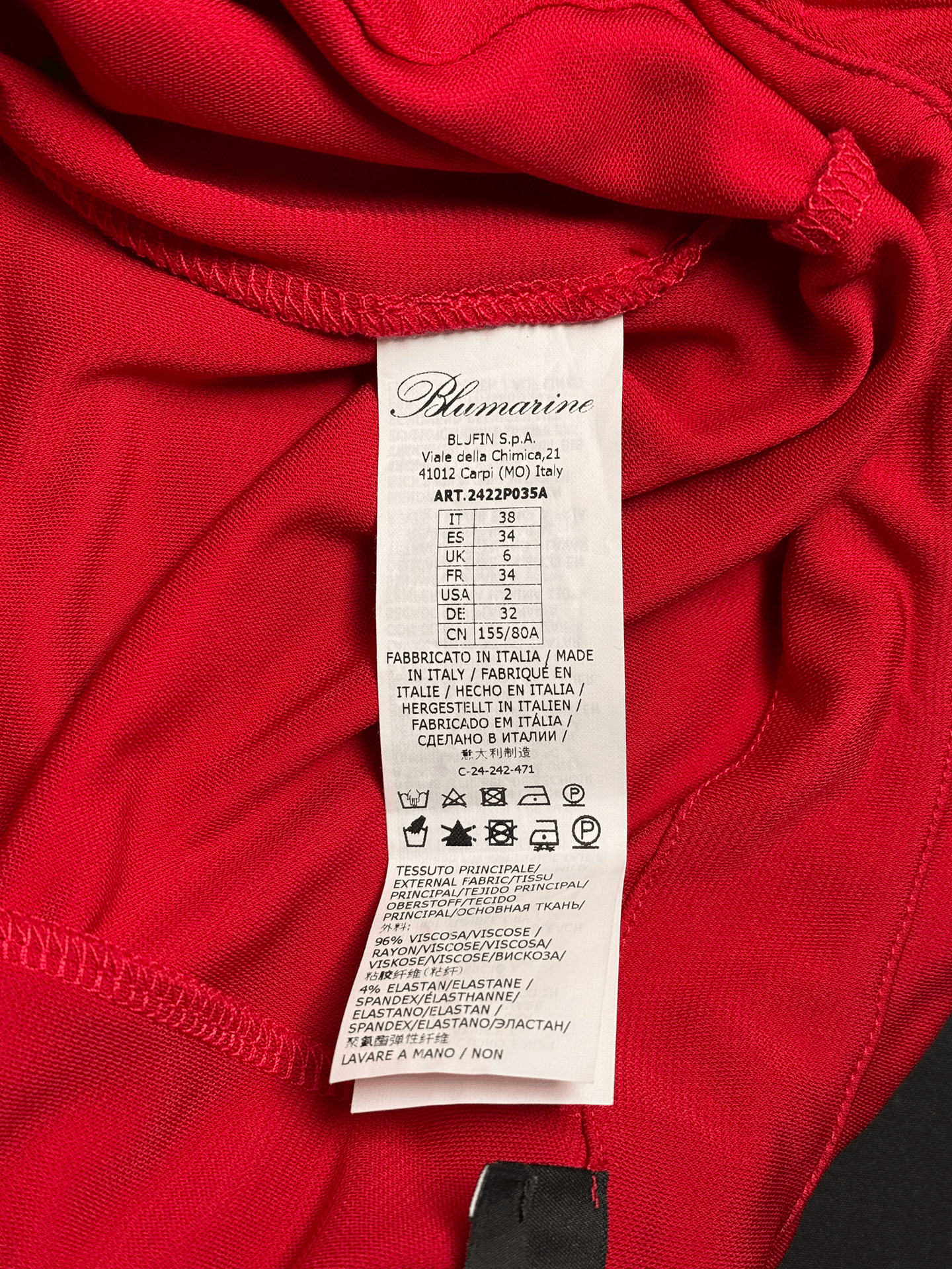 Blumarine Blumarine ruched low-rise viscose pants Size 26" / US 2 / IT 38 - 4 Thumbnail