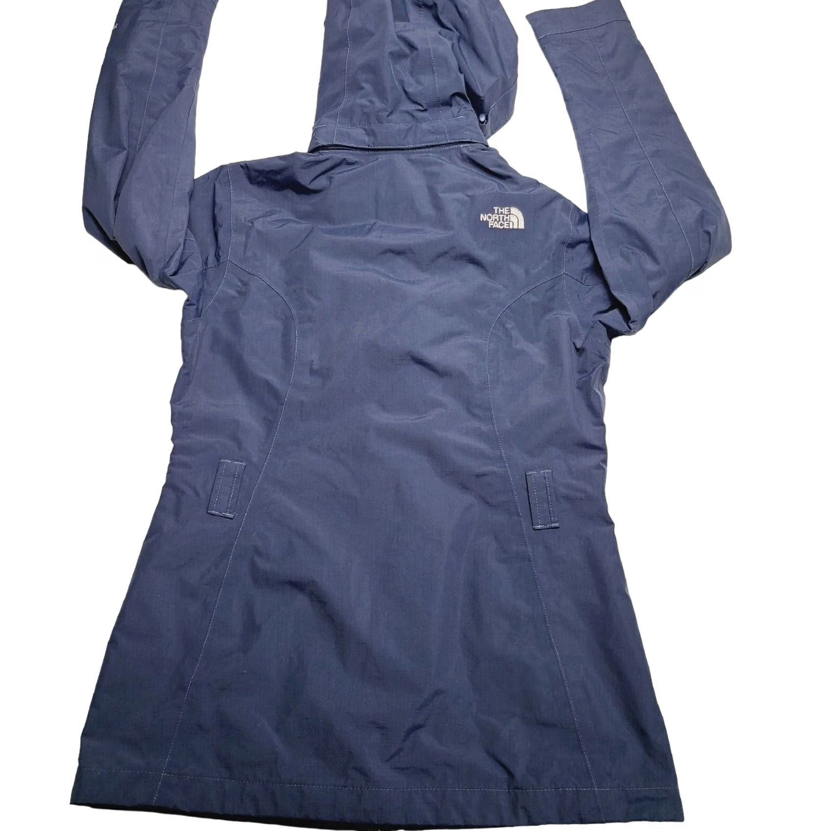 The North Face The North Face Jacket Women’s Size Small Blue Hyvent Jacket Hood Detachable Waterproof Lightweight Pockets Full Zip Regular Fit Mid-Length Coat Size S / US 4 / IT 40 - 2 Thumbnail