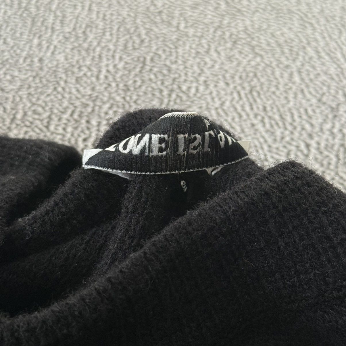 Stone Island Stone Island Vintage Wool Sweater AW01 Knit L Black Size US L / EU 52-54 / 3 - 3 Thumbnail