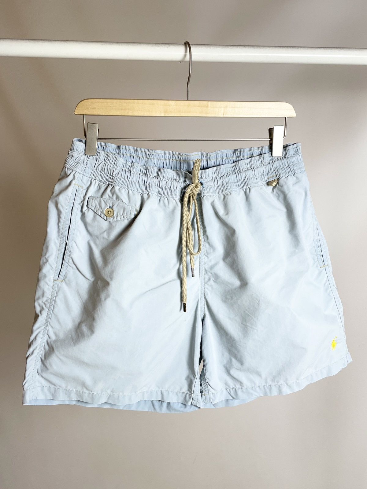 Chaps Ralph Lauren × Polo Ralph Lauren × Ralph Lauren VINTAGE 🧊 Polo Ralph Lauren blue Swimwear Summer shorts Size US 32 / EU 48 - 1 Thumbnail