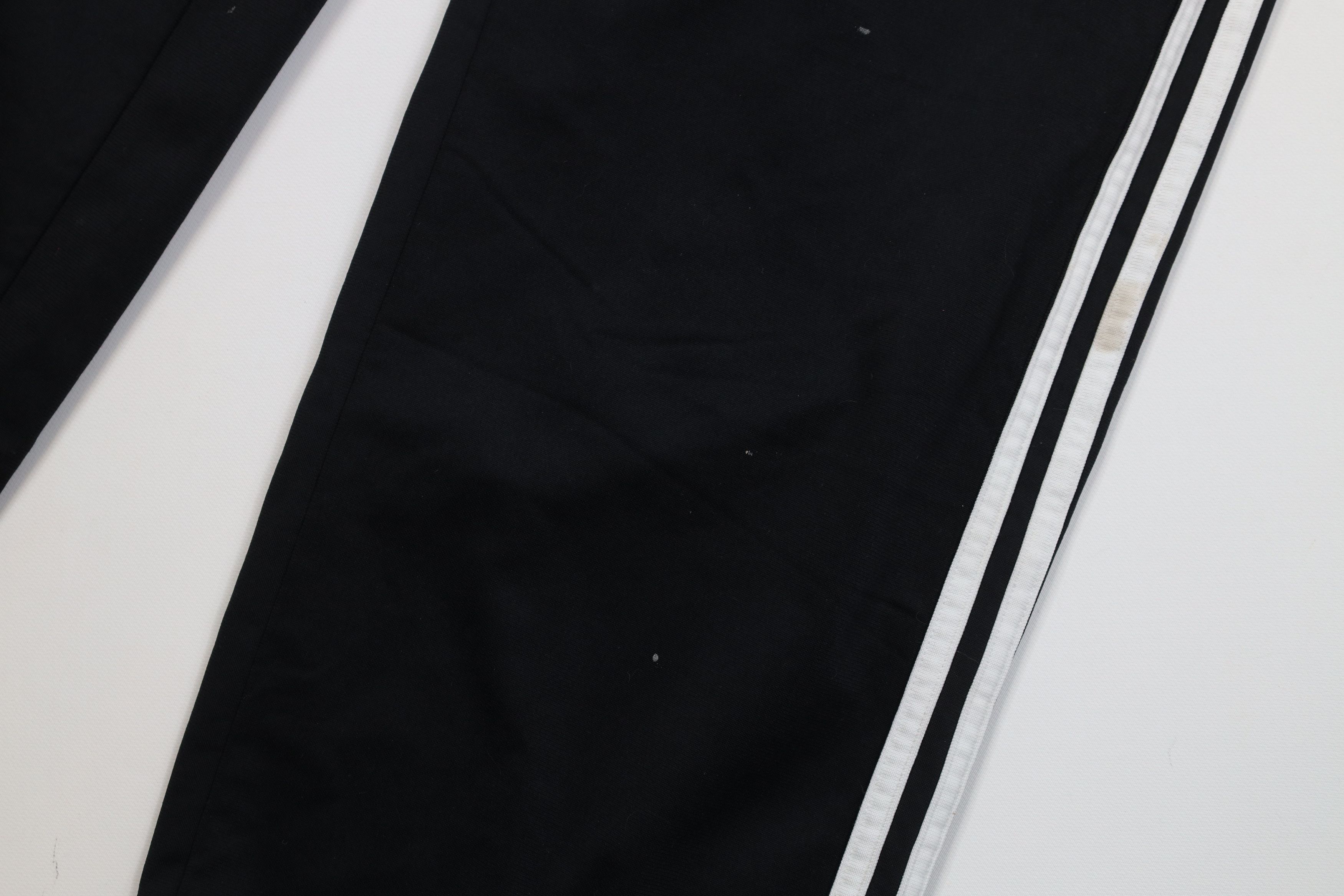 Adidas Vintage Y2K Adidas Striped Wide Leg Sweatpants Pants Black Size US 34 / EU 50 - 7 Thumbnail