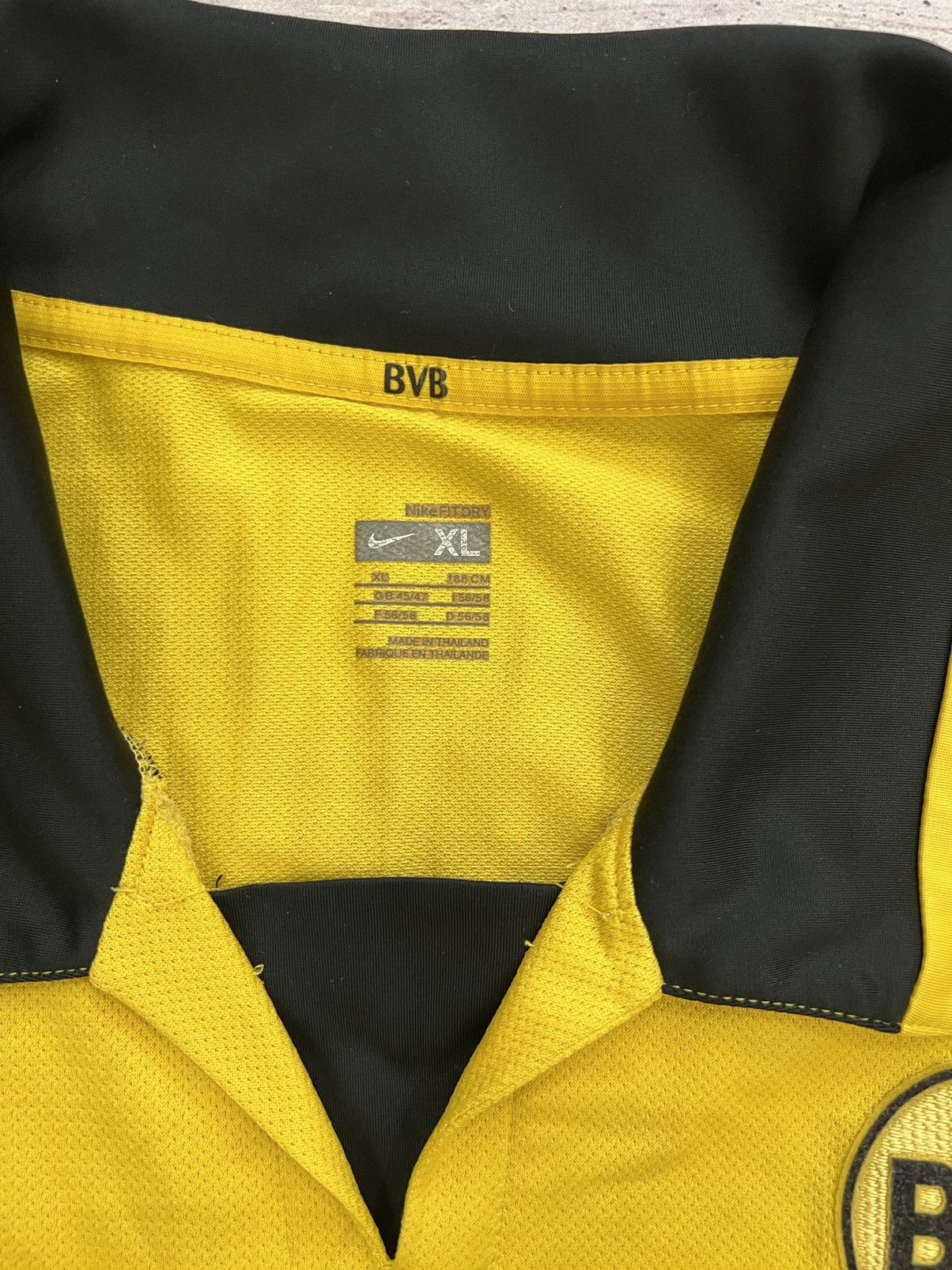 Nike 🩸RARE🩸Nike BVB Borussia Dortmund 2007 Home Jersey Size US XL / EU 56 / 4 - 9 Thumbnail