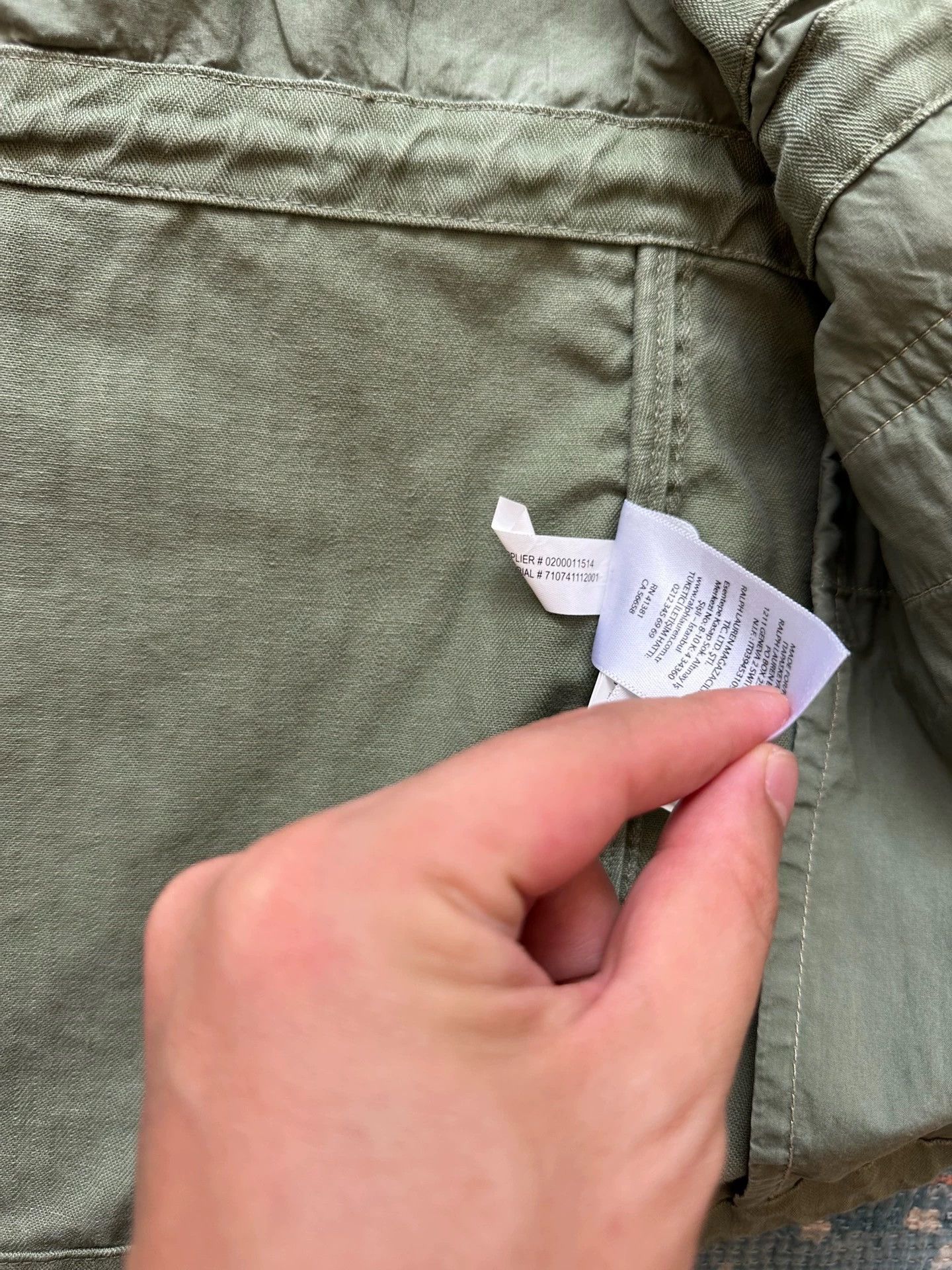 RRL Ralph Lauren RRL Anti-War M65 Jacket M Good Condition Size US M / EU 48-50 / 2 - 8 Thumbnail