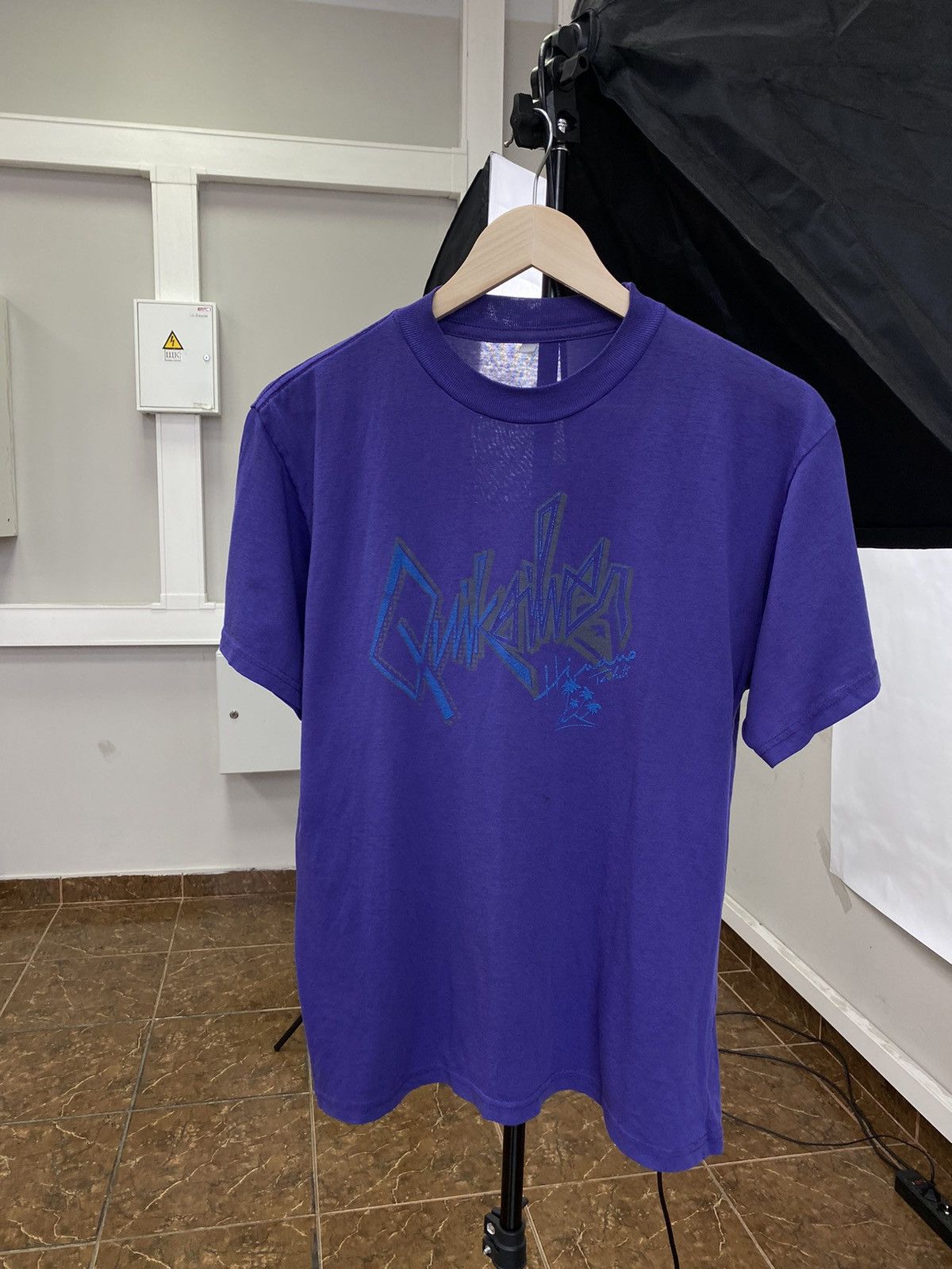 Quiksilver 🇺🇸 Vintage 80s Quiksilver Hinano Tahiti T-Shirt Rare Retro Size US M / EU 48-50 / 2 - 1 Thumbnail