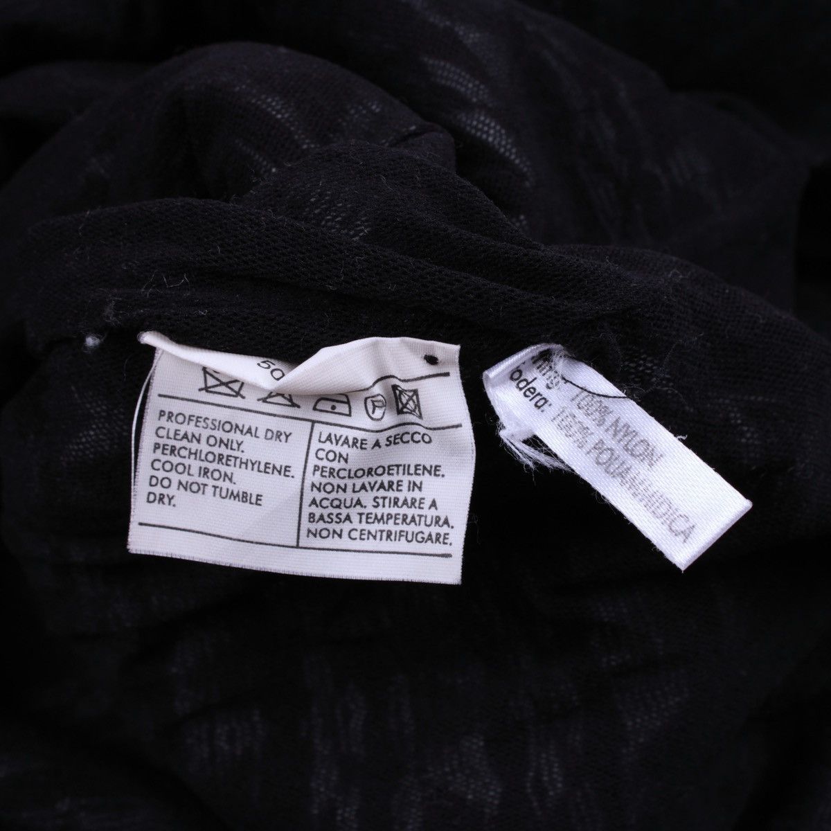 Salvatore Ferragamo × Vintage Vintage Salvatore Ferragamo Wool Cashmere Geometric T-Shirt Size M / US 6-8 / IT 42-44 - 12 Thumbnail
