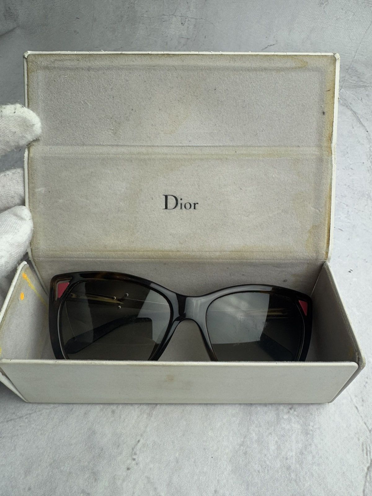 Christian Dior Monsieur × Dior × Vintage Christian Dior Women’s Brown Sunglasses Vintage Size ONE SIZE - 12 Thumbnail