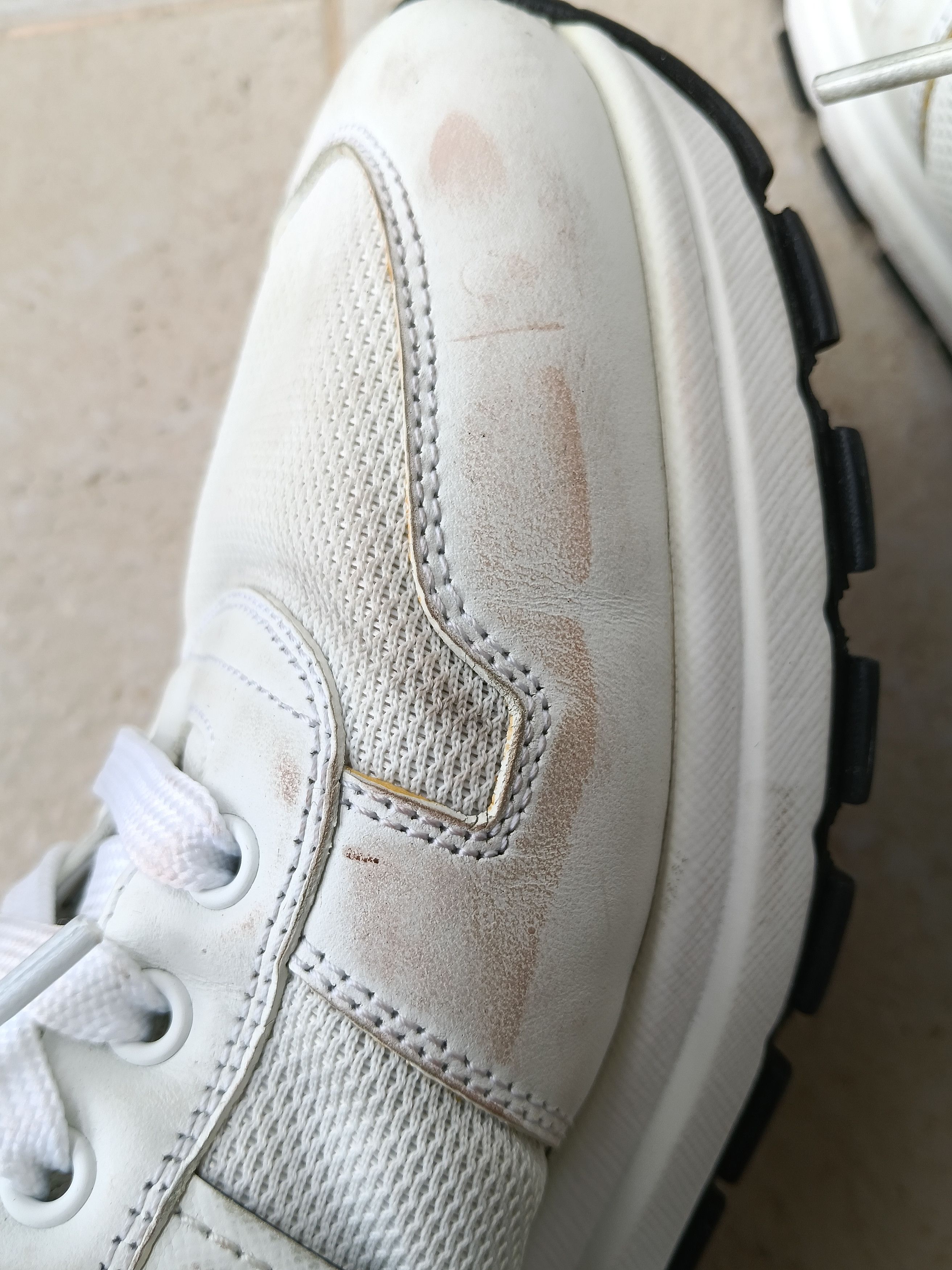 Prada Prada prax 01white black leather sneakers Size US 8.5 / EU 41-42 - 21 Thumbnail