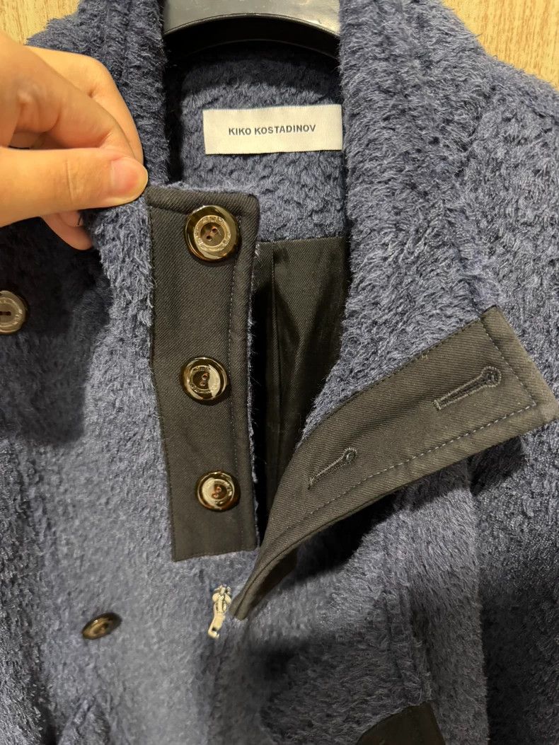 Kiko Kostadinov KIKO KOSTADINOVMaersk Bomber dark blue navy jacket fleece o Size US M / EU 48-50 / 2 - 5 Thumbnail