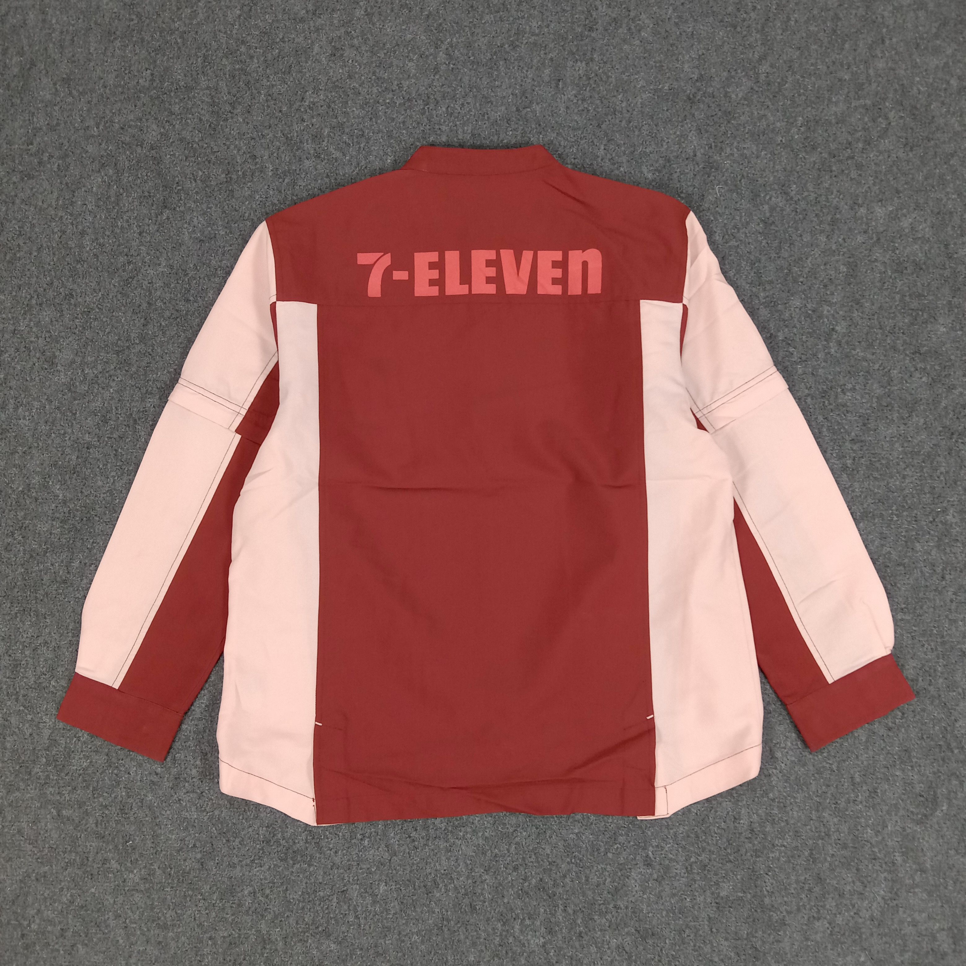 Japanese Brand × Vintage 7 Eleven Japanese Brand Uniform Jacket Size US S / EU 44-46 / 1 - 1 Thumbnail