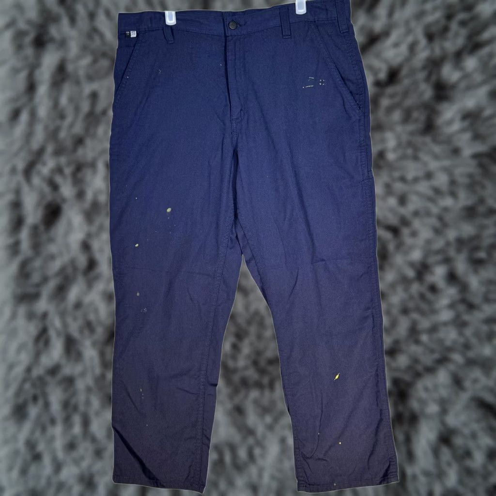 Carhartt Carhartt FR Work Pants Mens 36x31 Navy Arc Flash CAT2 Flame Resistant Utility Pants Size US 36 / EU 52 - 1 Thumbnail