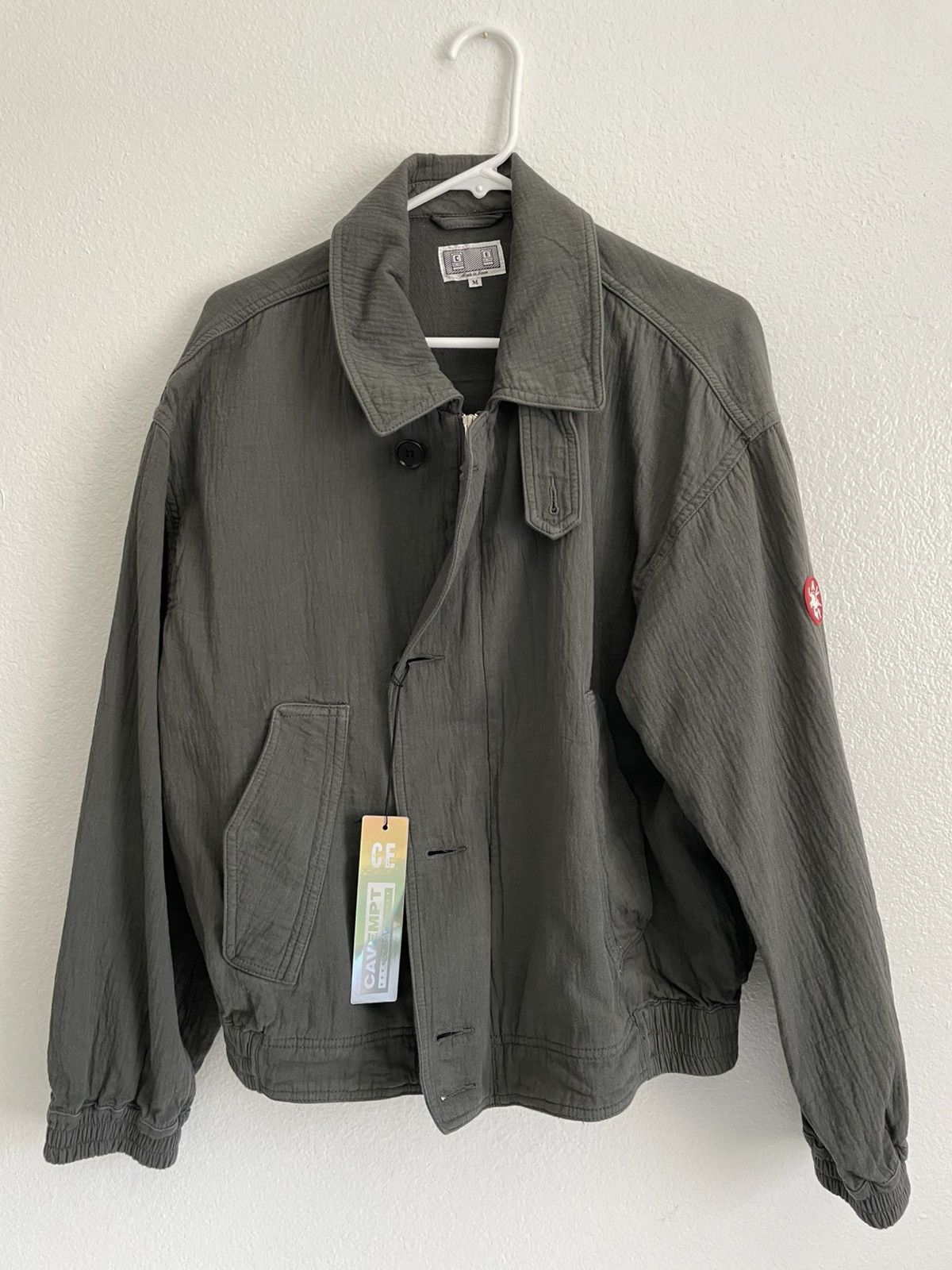 Cav Empt Green Jacket | Grailed
