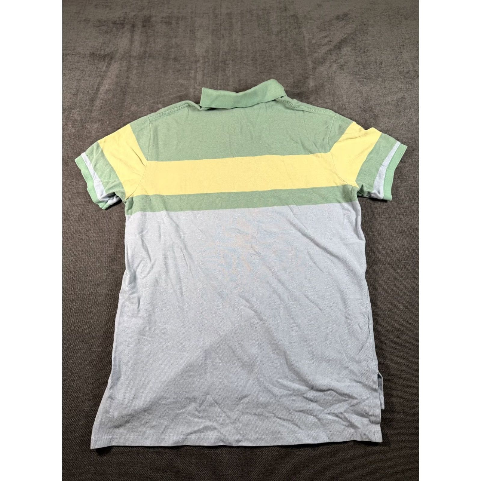 Polo Ralph Lauren Polo by Ralph Lauren Polo Shirt Mens Large Green Striped Custom Fit Size US L / EU 52-54 / 3 - 4 Thumbnail